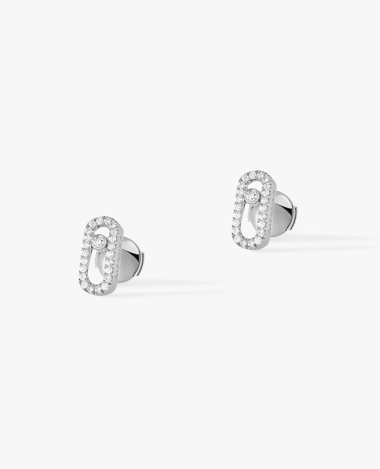 Messika Move Uno Earrings Silver