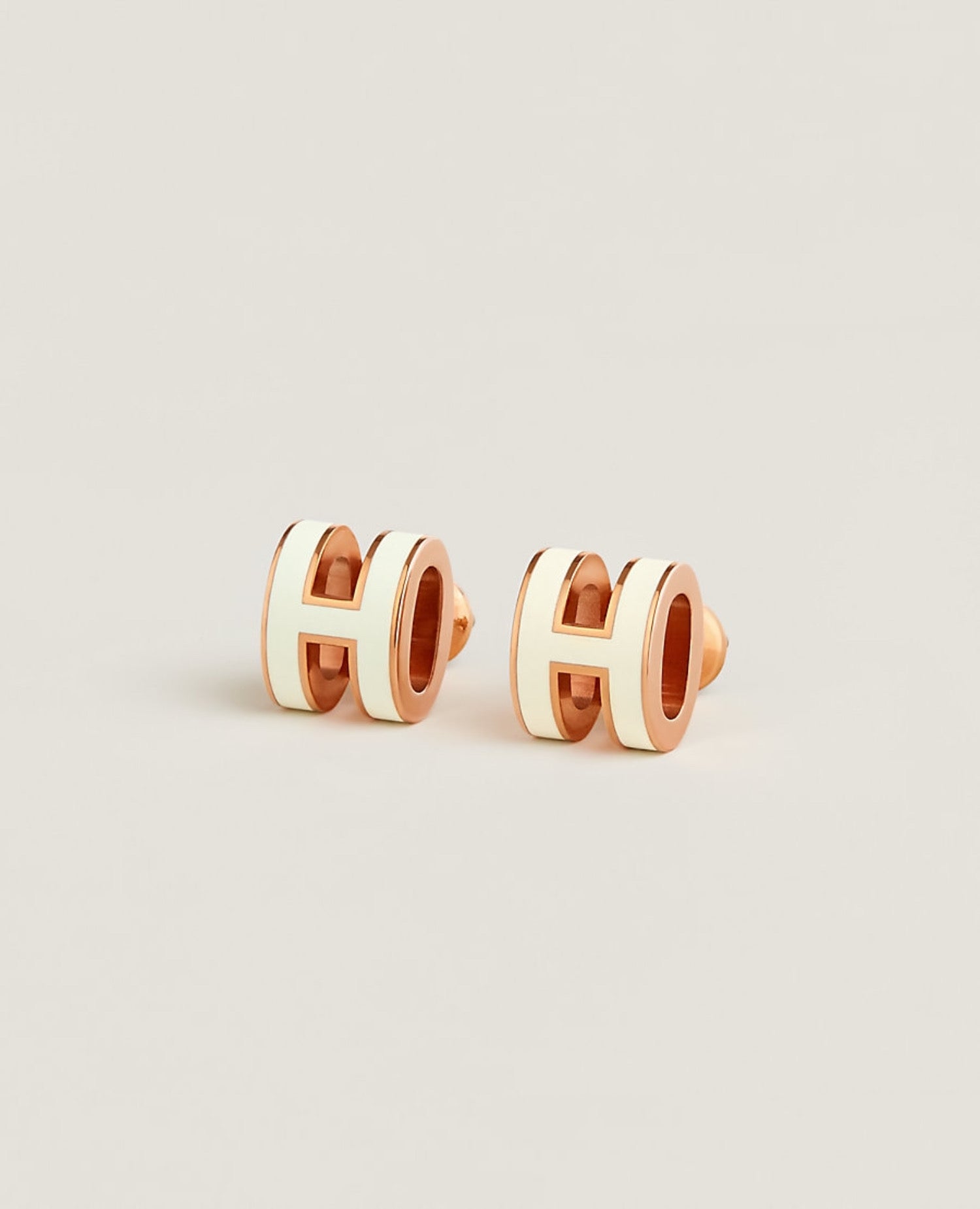 Hermès Mini Pop H Earrings