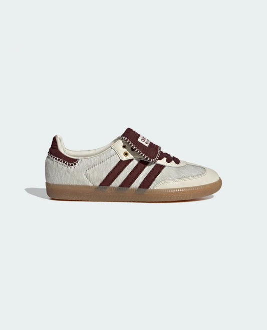 Adidas x Wales Bonner White Tonal Pony Samba