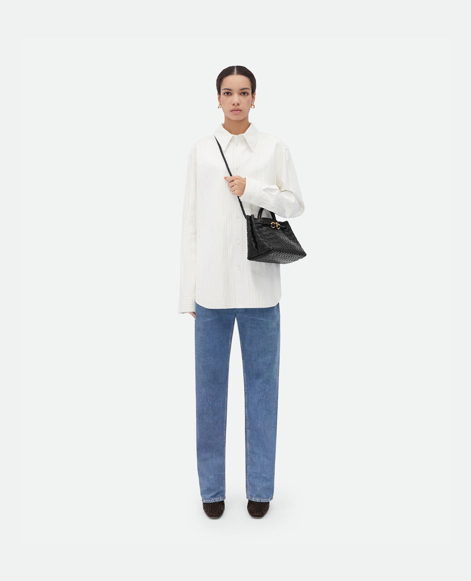 Bottega Veneta East-West Andiamo Black