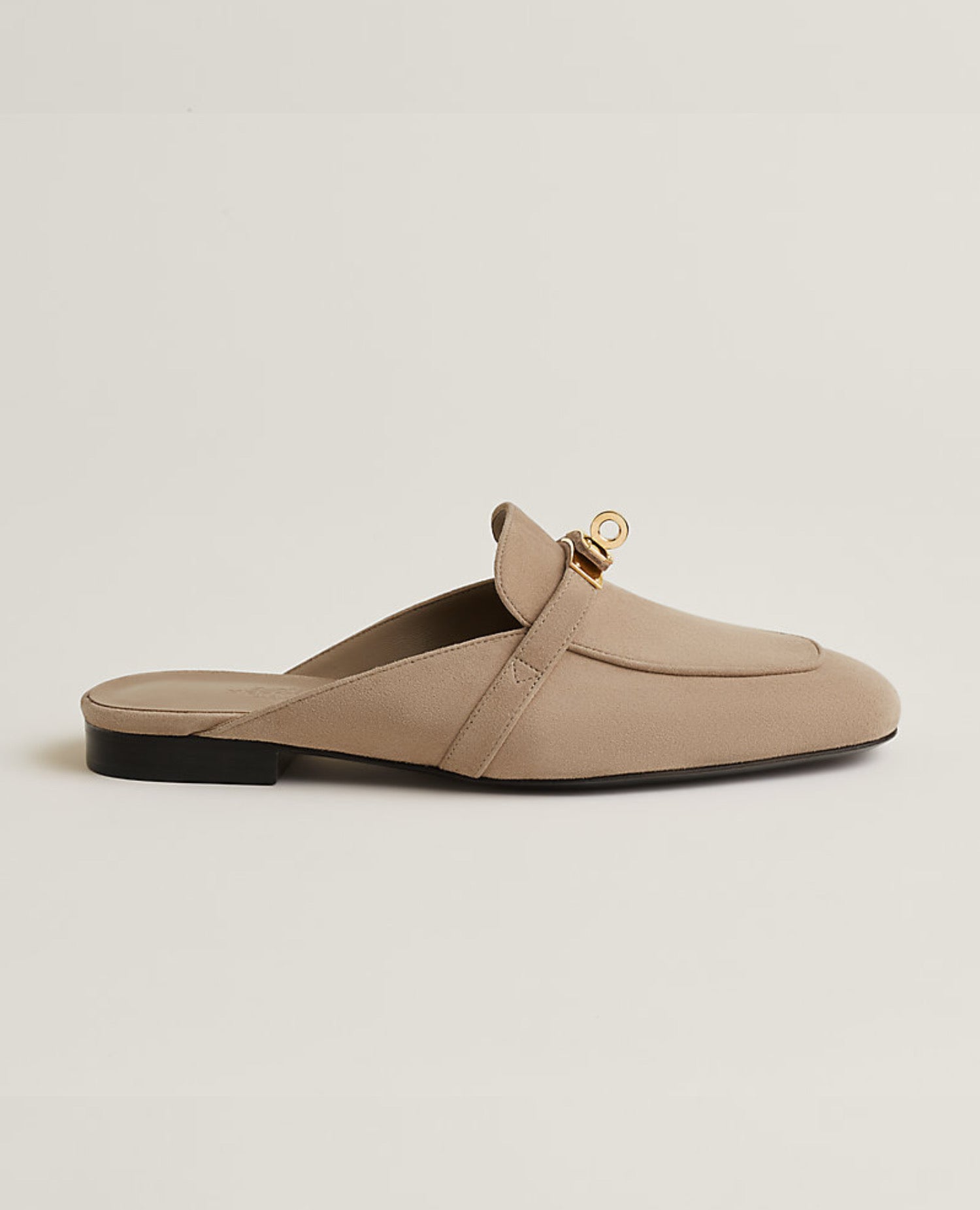 HMS OZ Mule Beige Sable Leather Sole