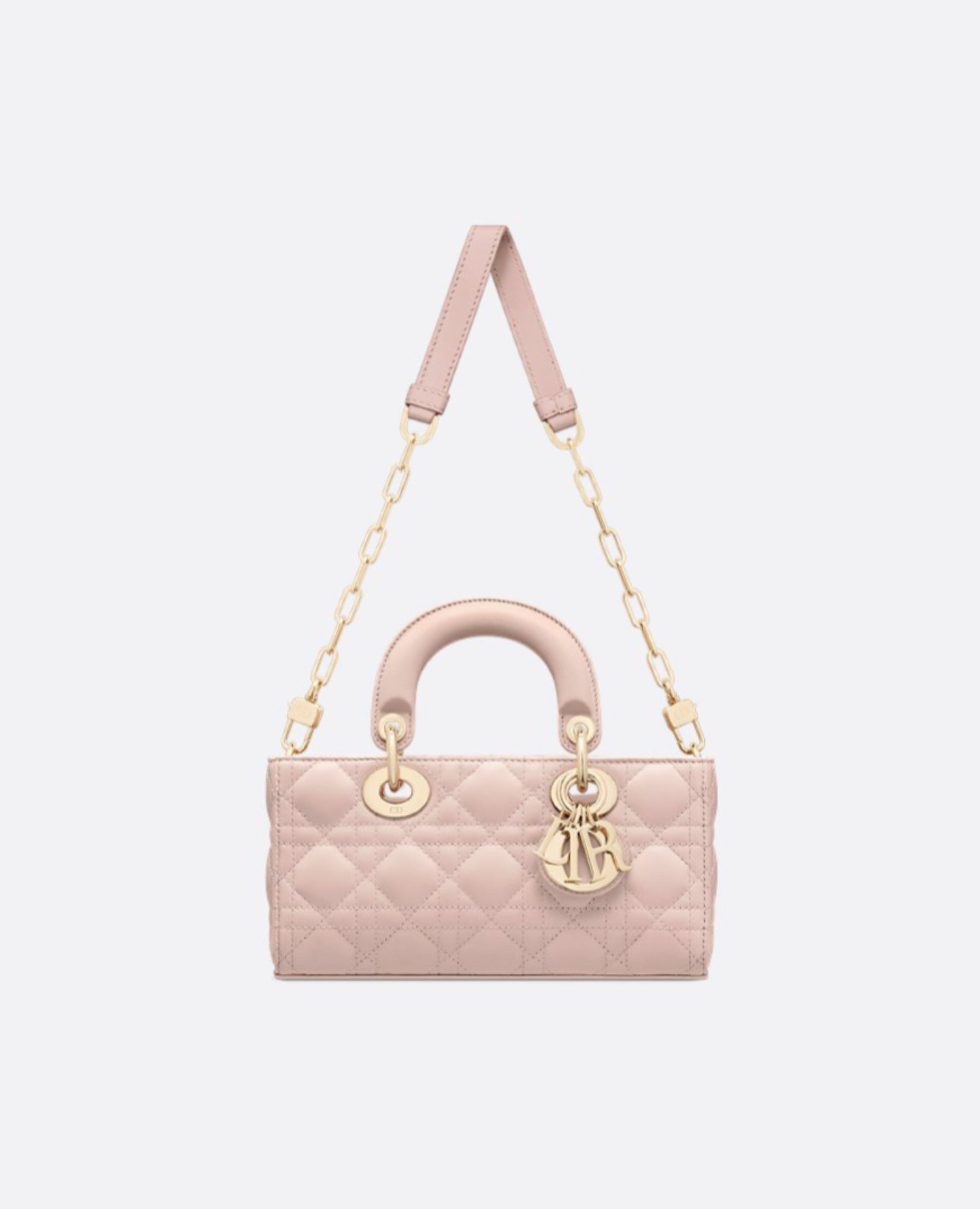 Christian Dior Small Lady D-Joy Bag Powder Pink