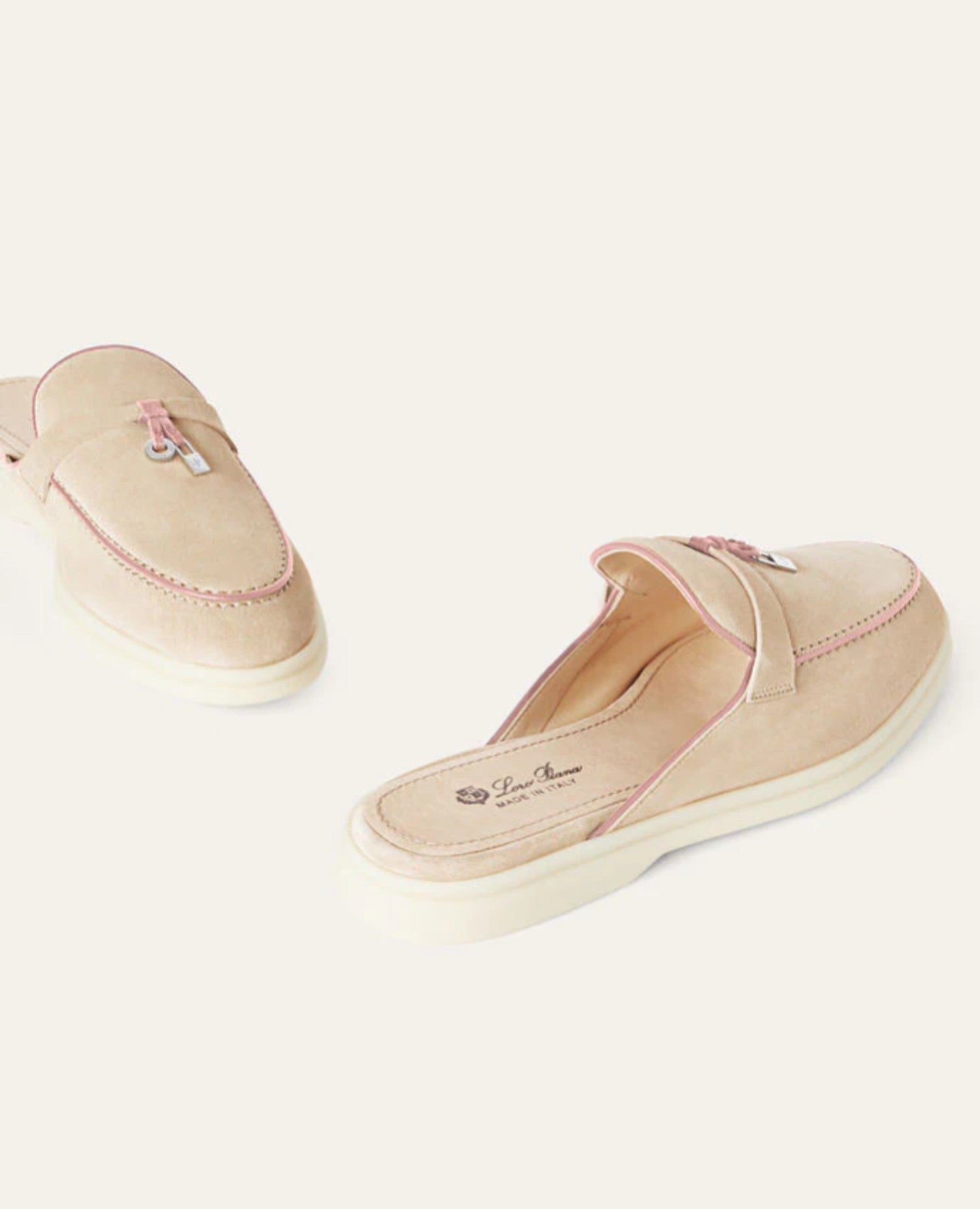 Loro Piana Babouche Charms Walk Loafers