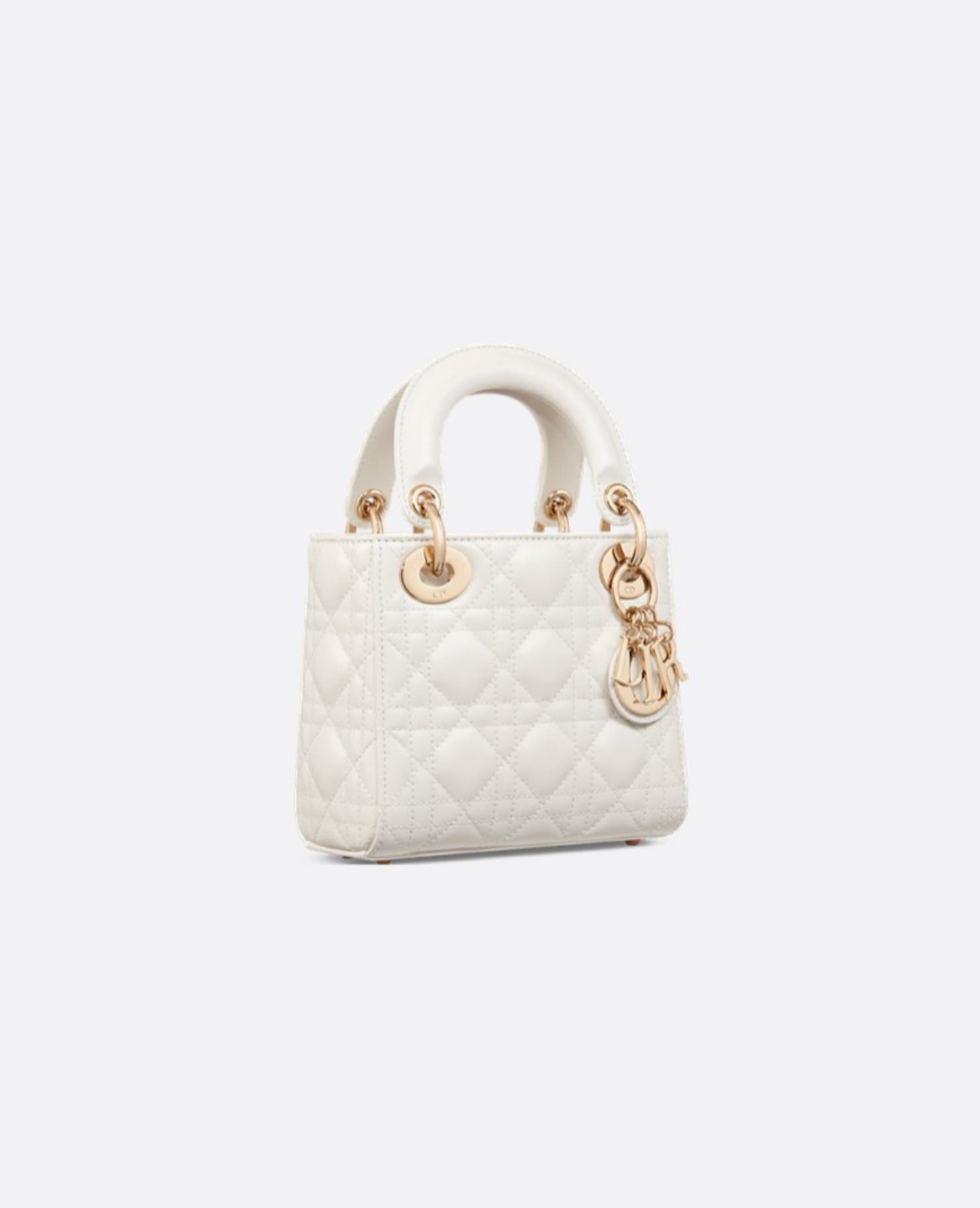 Christian Dior Mini Lady Dior Bag Latte