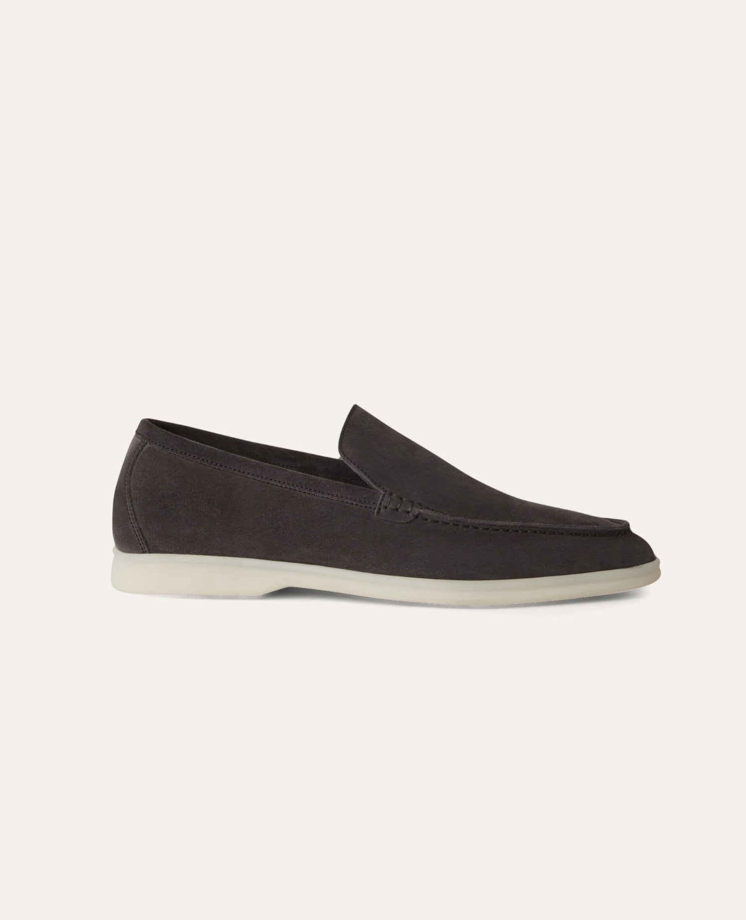 Loro Piana Summer Walk Loafer Caviar