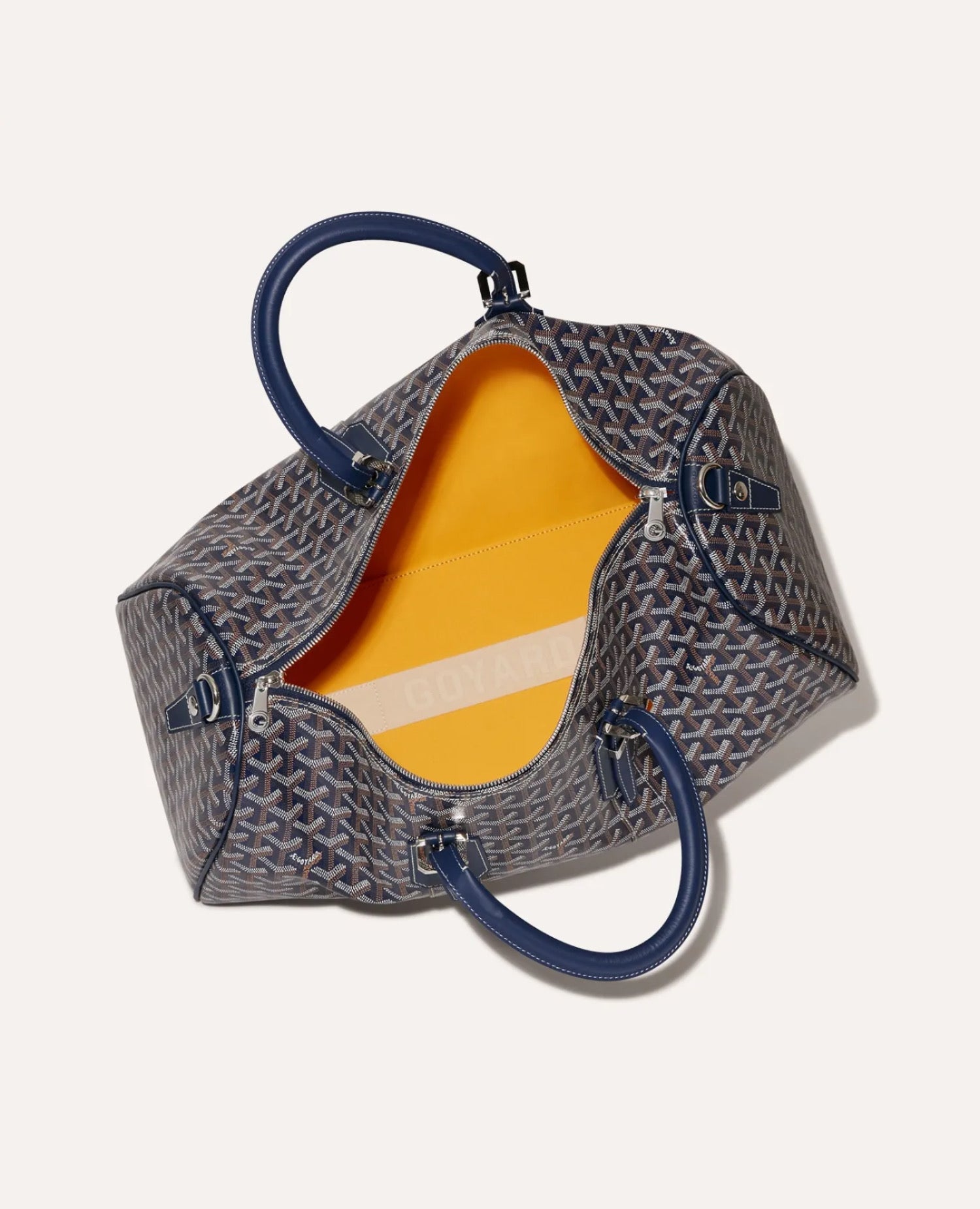 Goyard Boston 45 bag Navy Blue