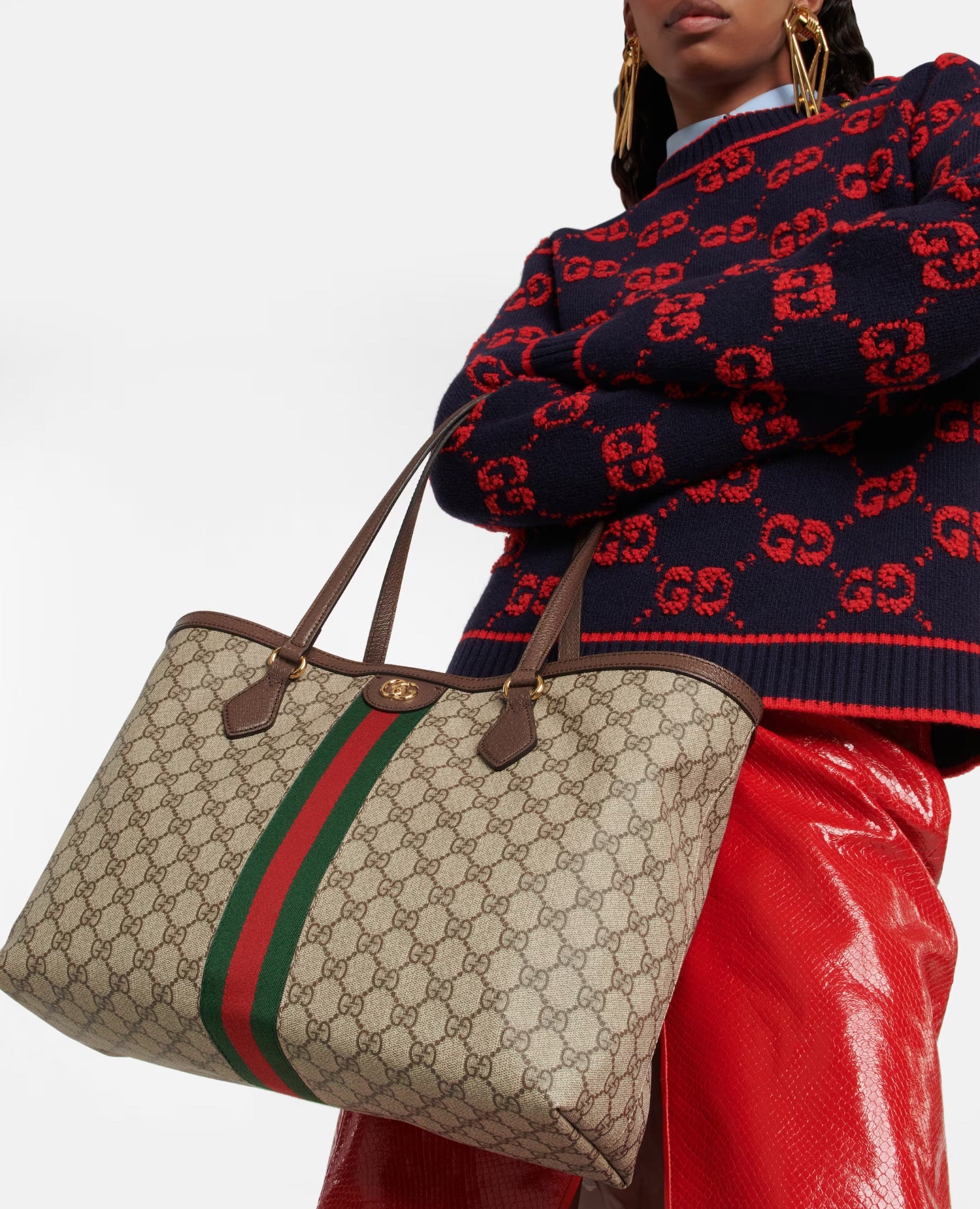 Gucci Ophidia GG Medium Tote Bag