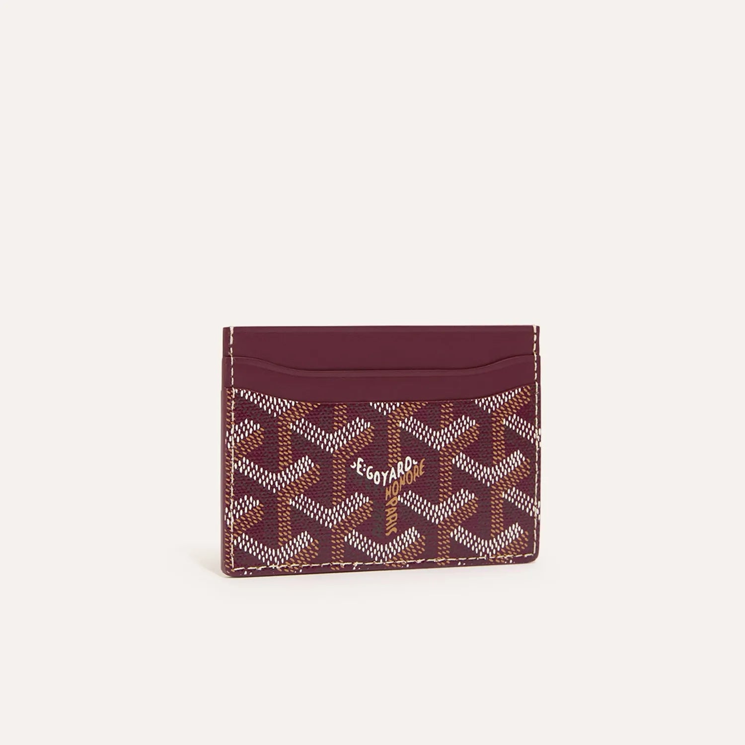 GYD Saint-Sulpice Card Wallet Burgundy