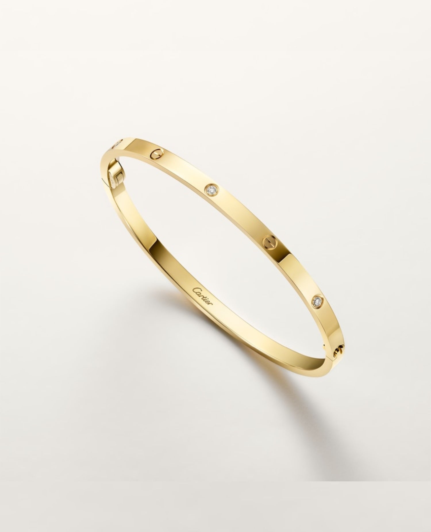 Cartier Love Bracelet, Small Model, 6 Diamonds