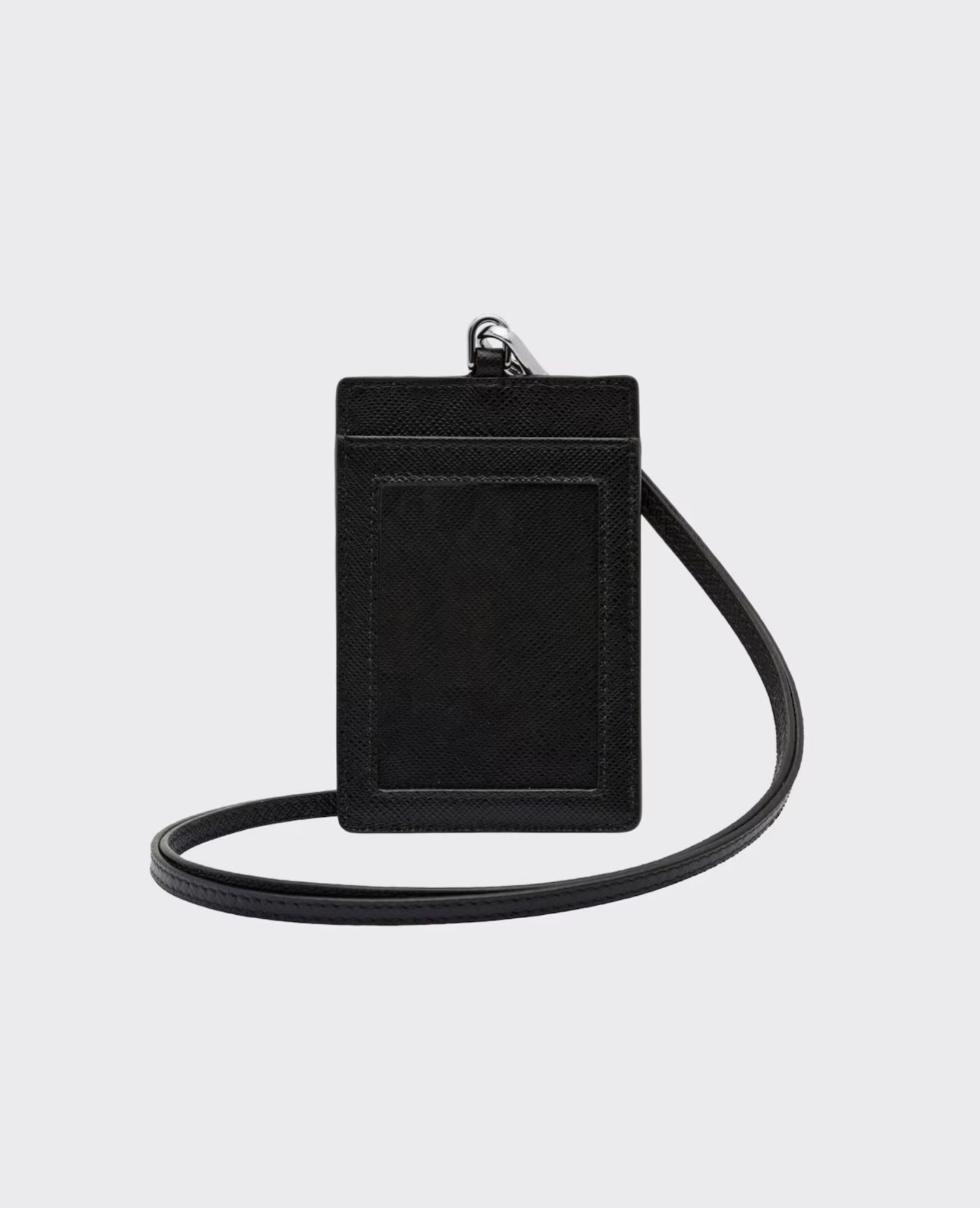 Prada Saffiano Leather Badge Holder