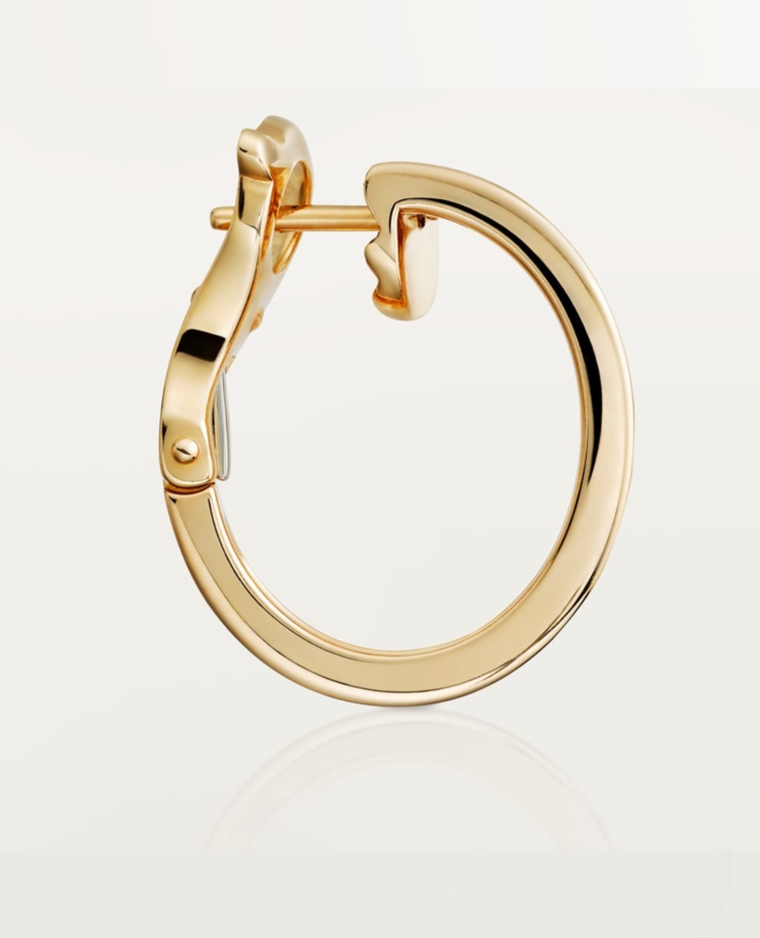 Cartier Love Hoop Earrings, Classic Model