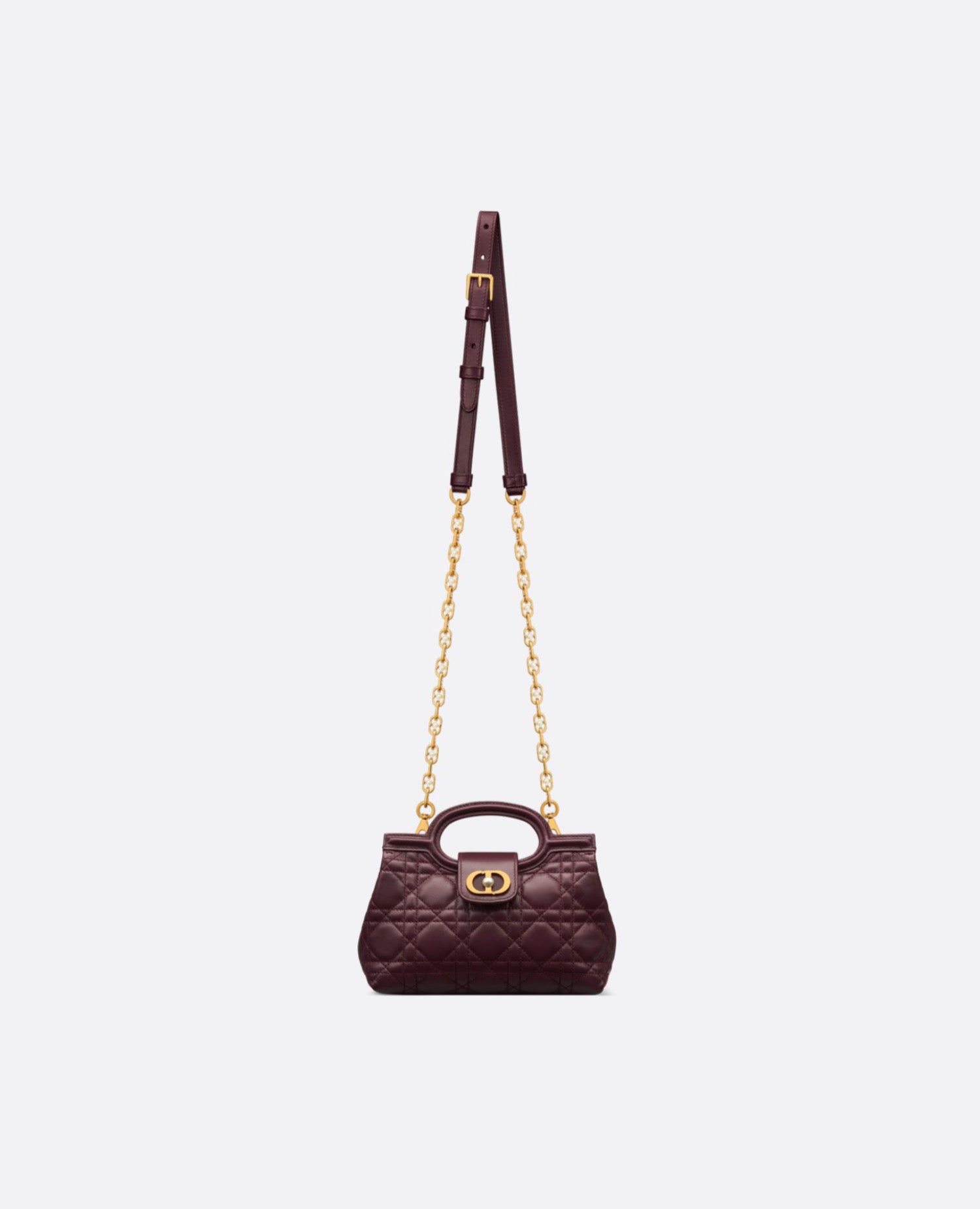 Christian Dior Jolie Top Handle Mini Bag
Plum Cannage Lambskin