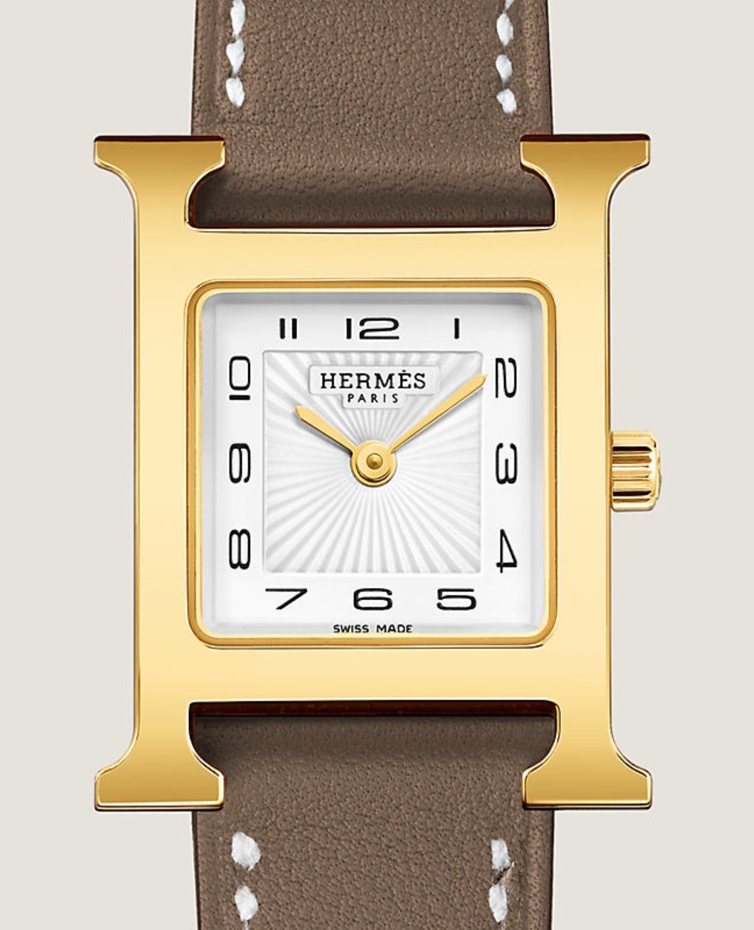 Hermès Heure H watch, Small model, 25 mm