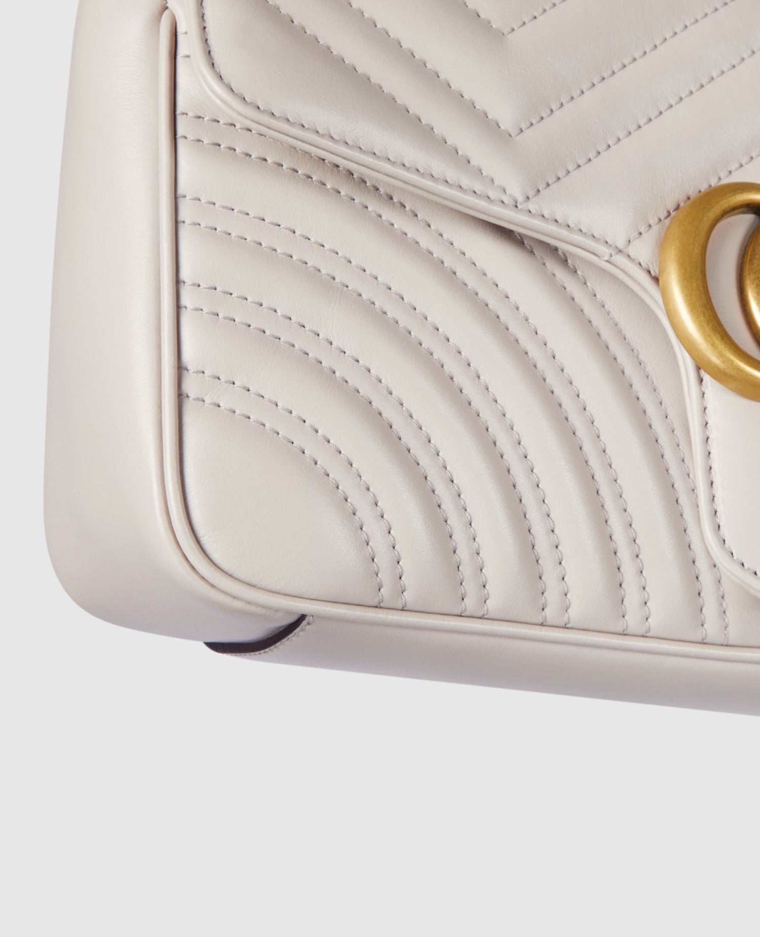 Gucci GG Marmont Small Shoulder Bag White