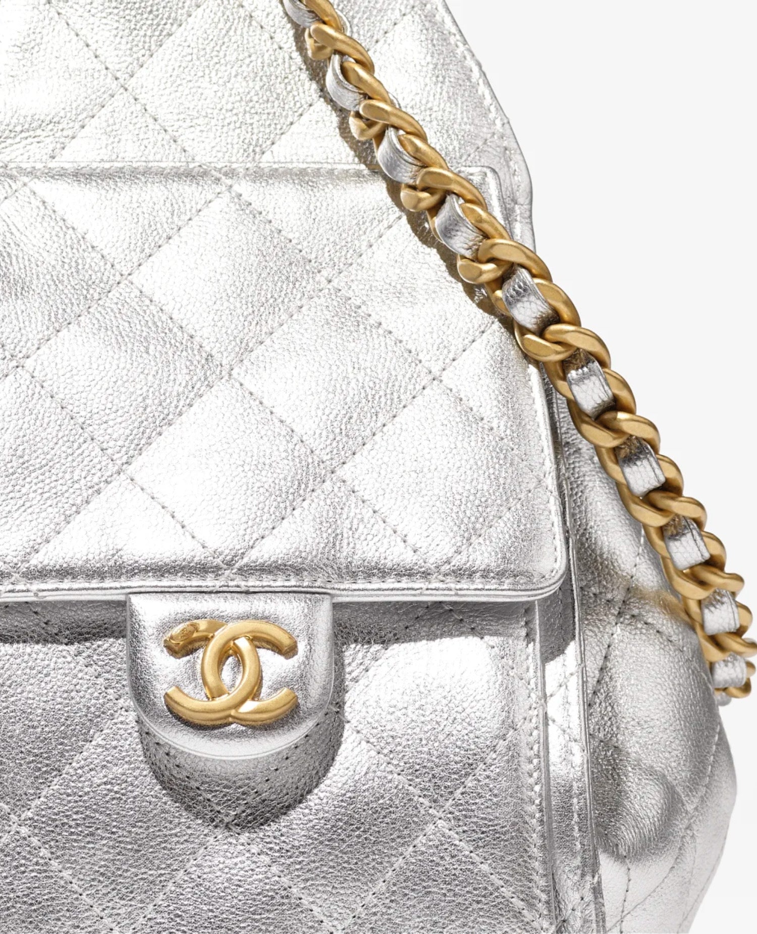 Coco 25 SMALL HANDBAG Silvery