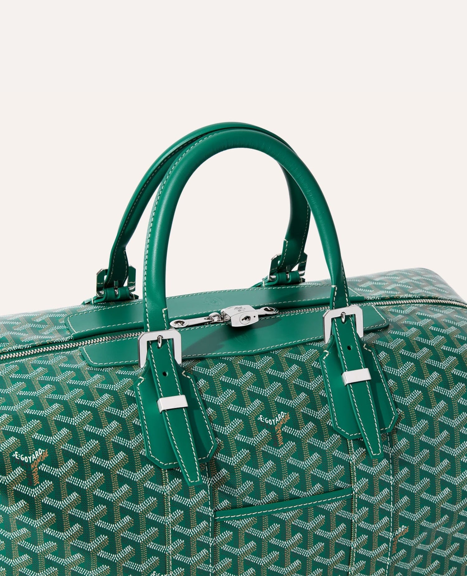 Goyard Bowling 45 bag Green
