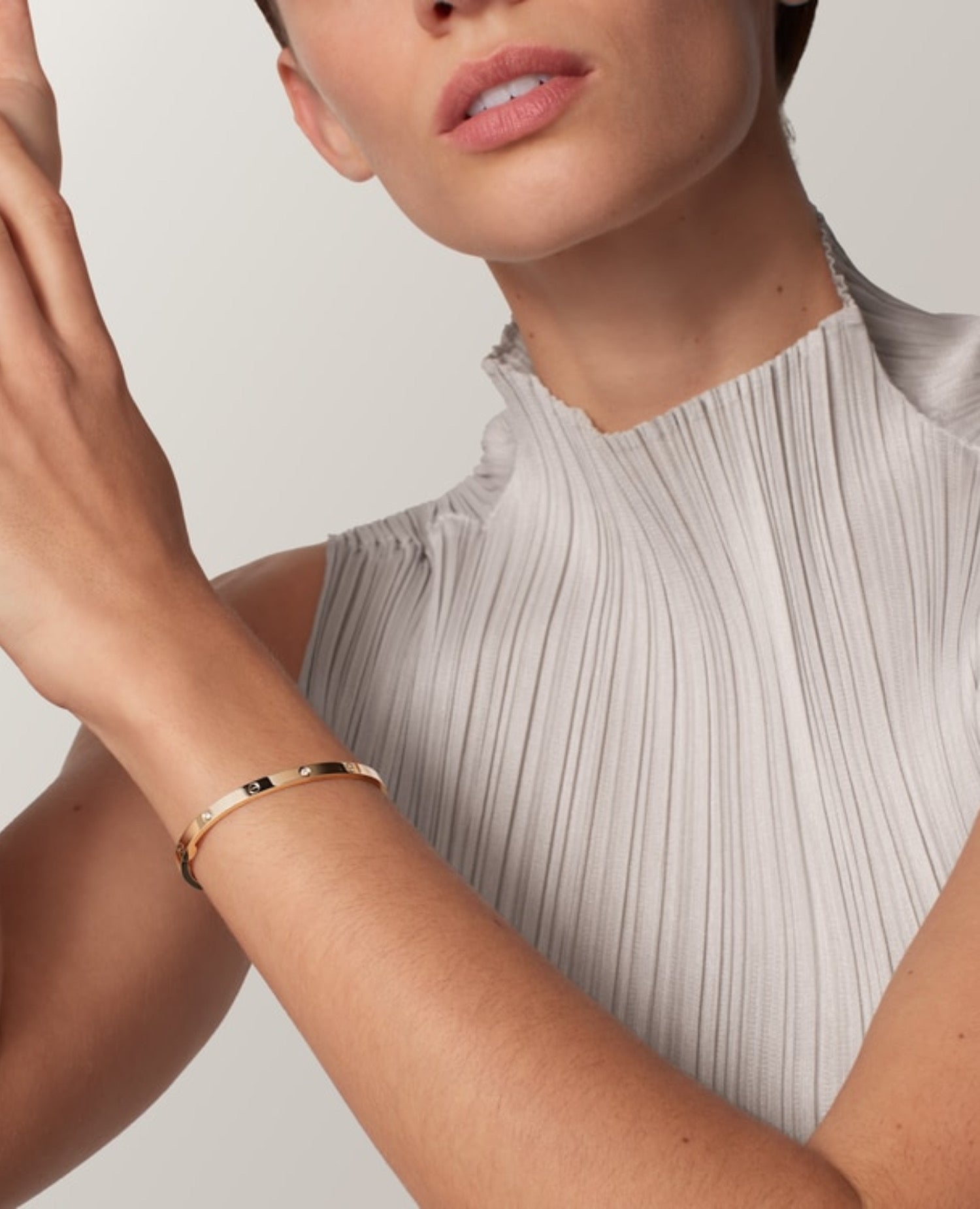 Cartier Love Bracelet, Small Model, 6 Diamonds
