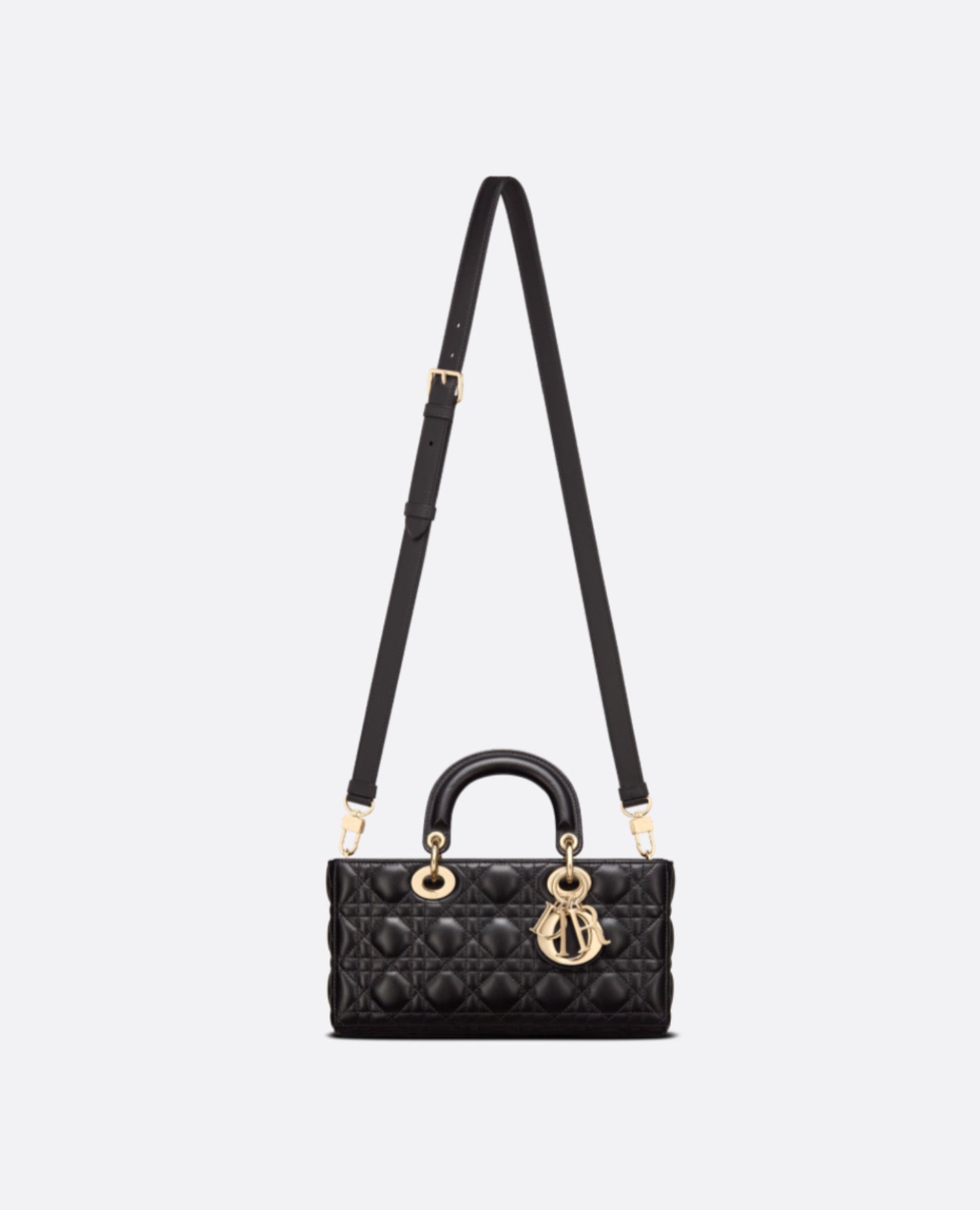 Dior Medium Lady D-Joy Bag Black Cannage Lambskin