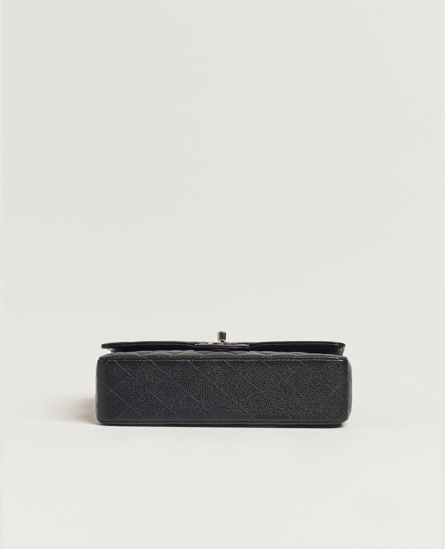 Coco Medium Classic Double Flap Silver Hardware