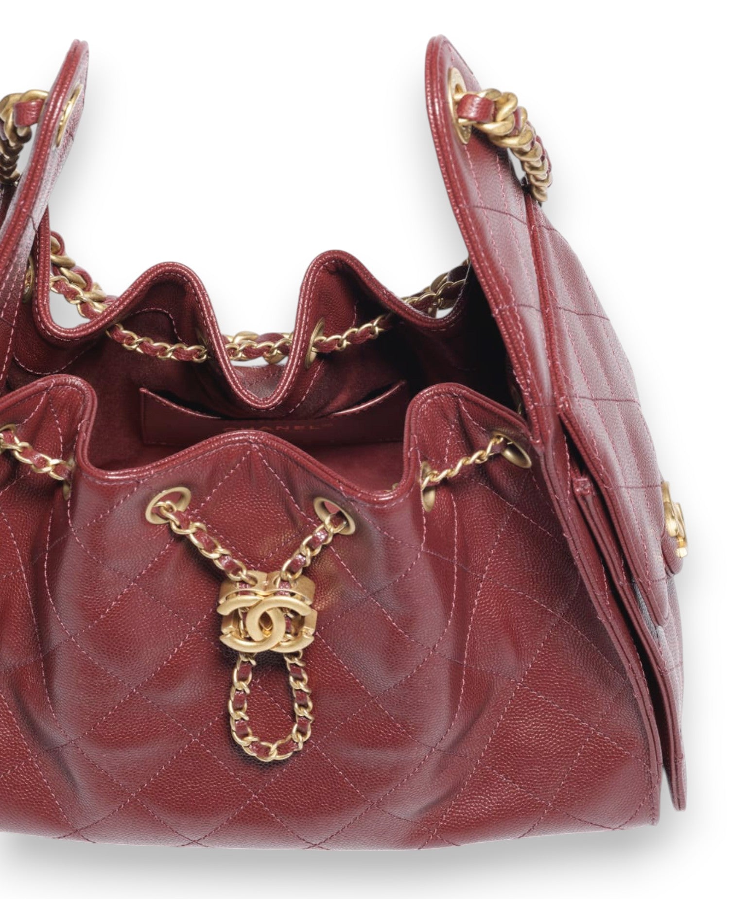 COCO 25 Small Handbag Burgundy