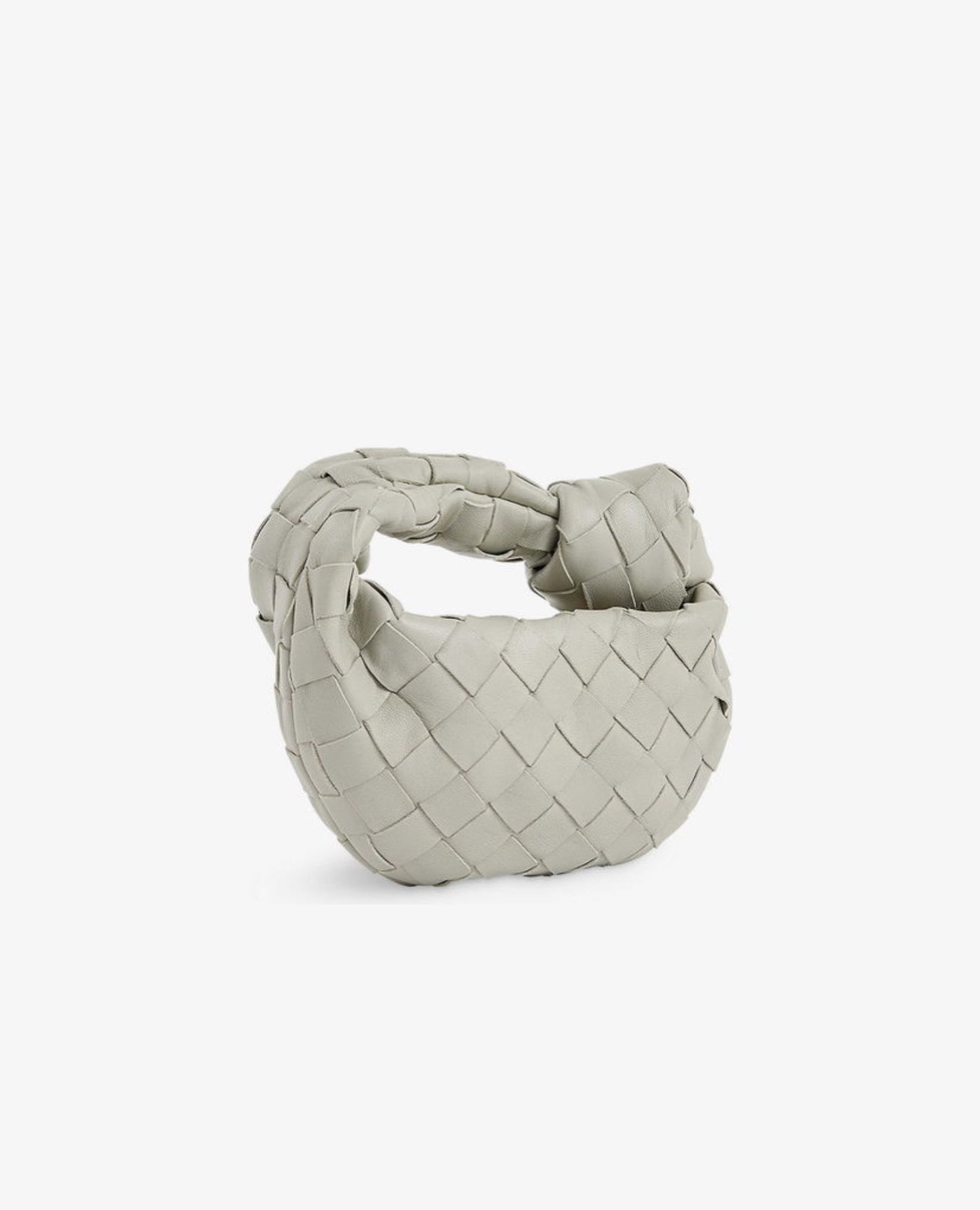 Bottega Veneta Candy Jodie Intrecciato-Weave Leather Top-Handle Bag