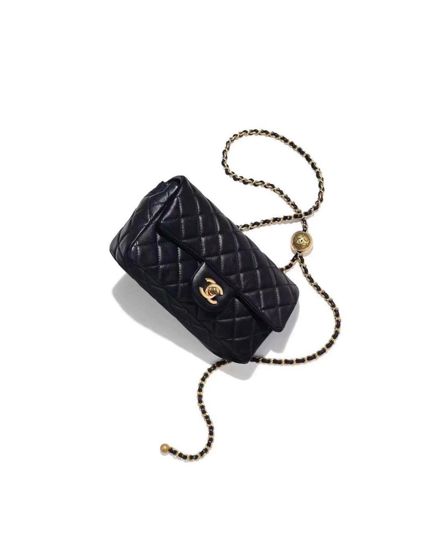 Coco Classic Pearl Crush Mini Flap