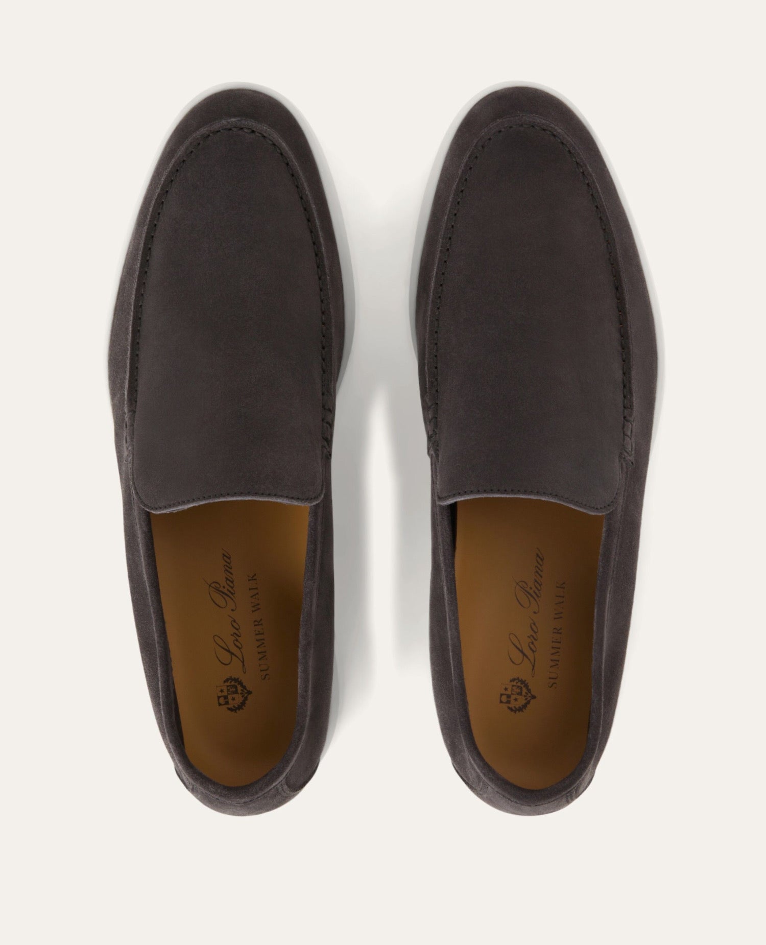 Loro Piana Summer Walk Loafer Caviar