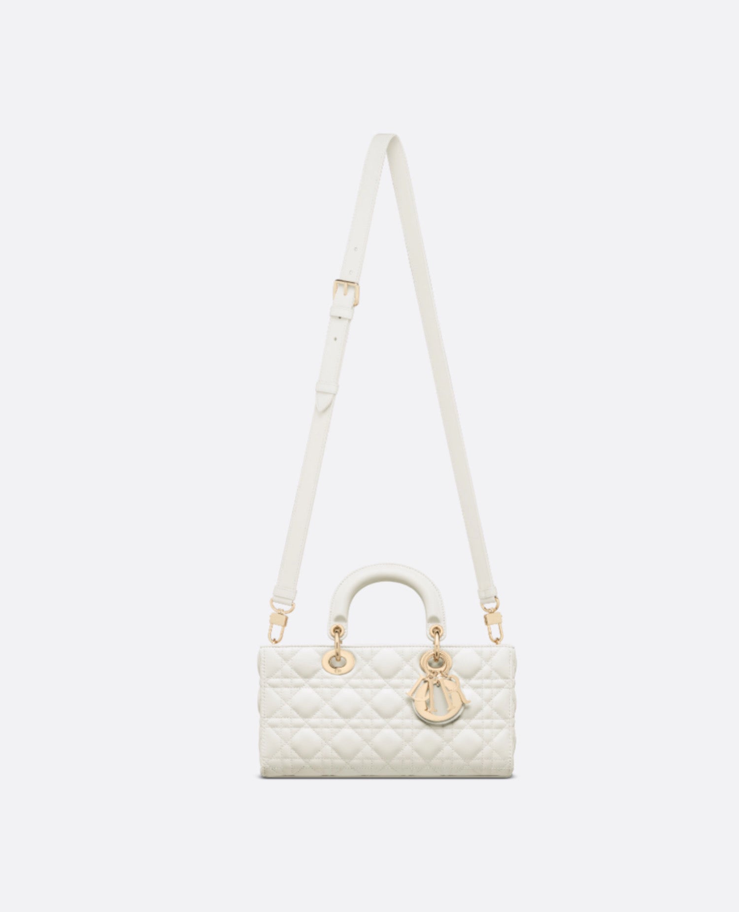 Dior Medium Lady D-Joy Bag Latte Cannage Lambskin