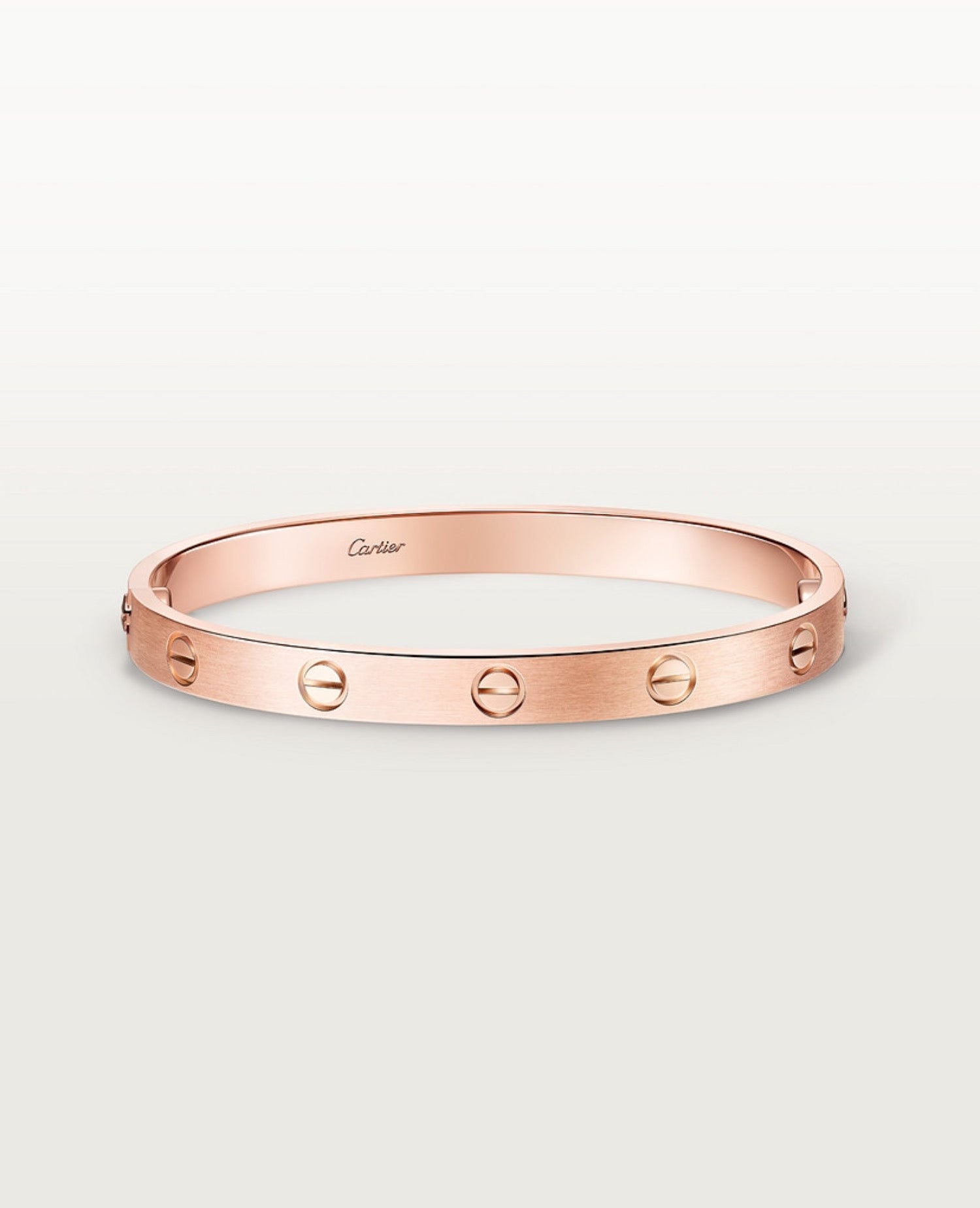 Cartier Love Bracelet, Classic Model, Brushed
