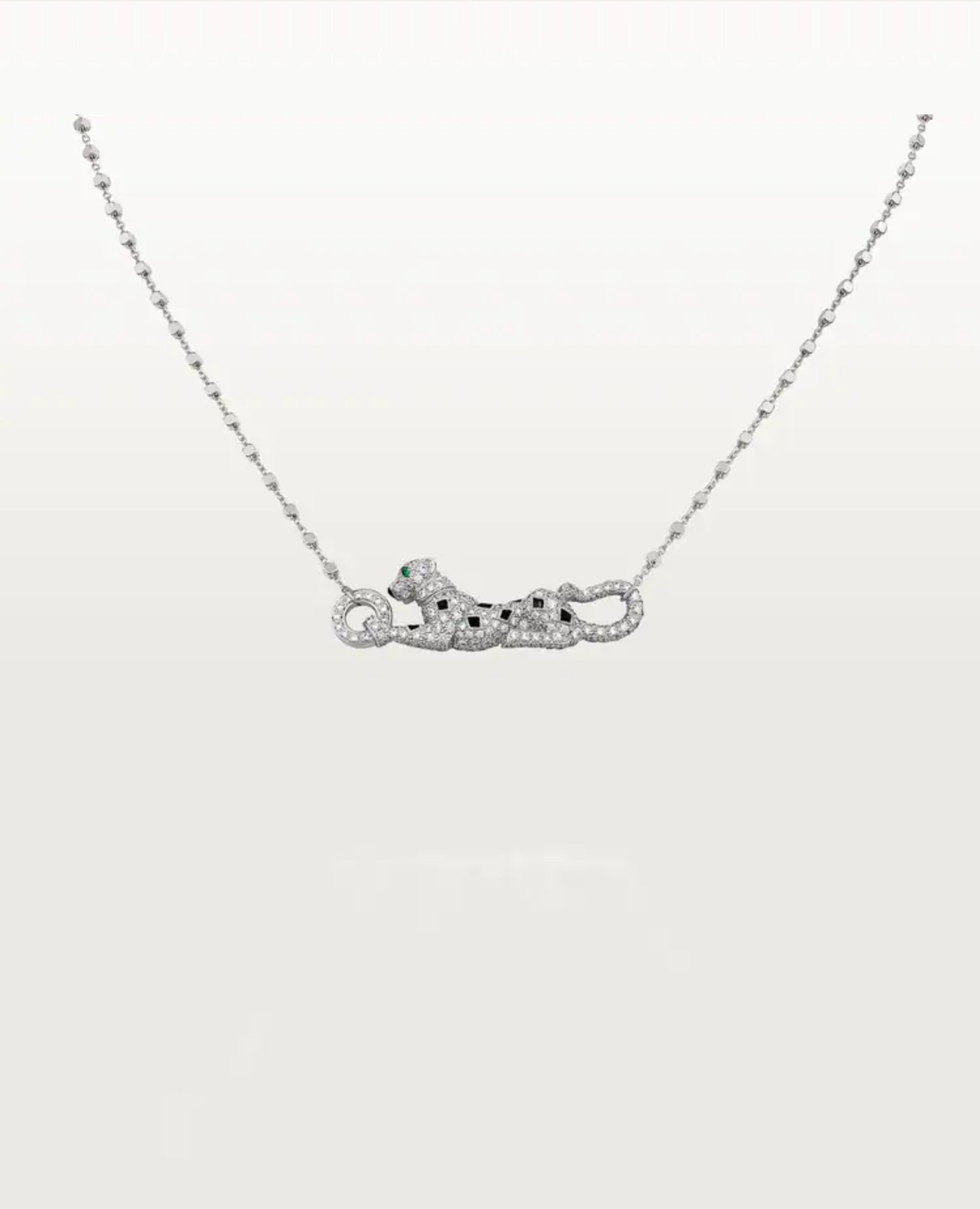 Panthèrs White Gold DE Cartier Necklace