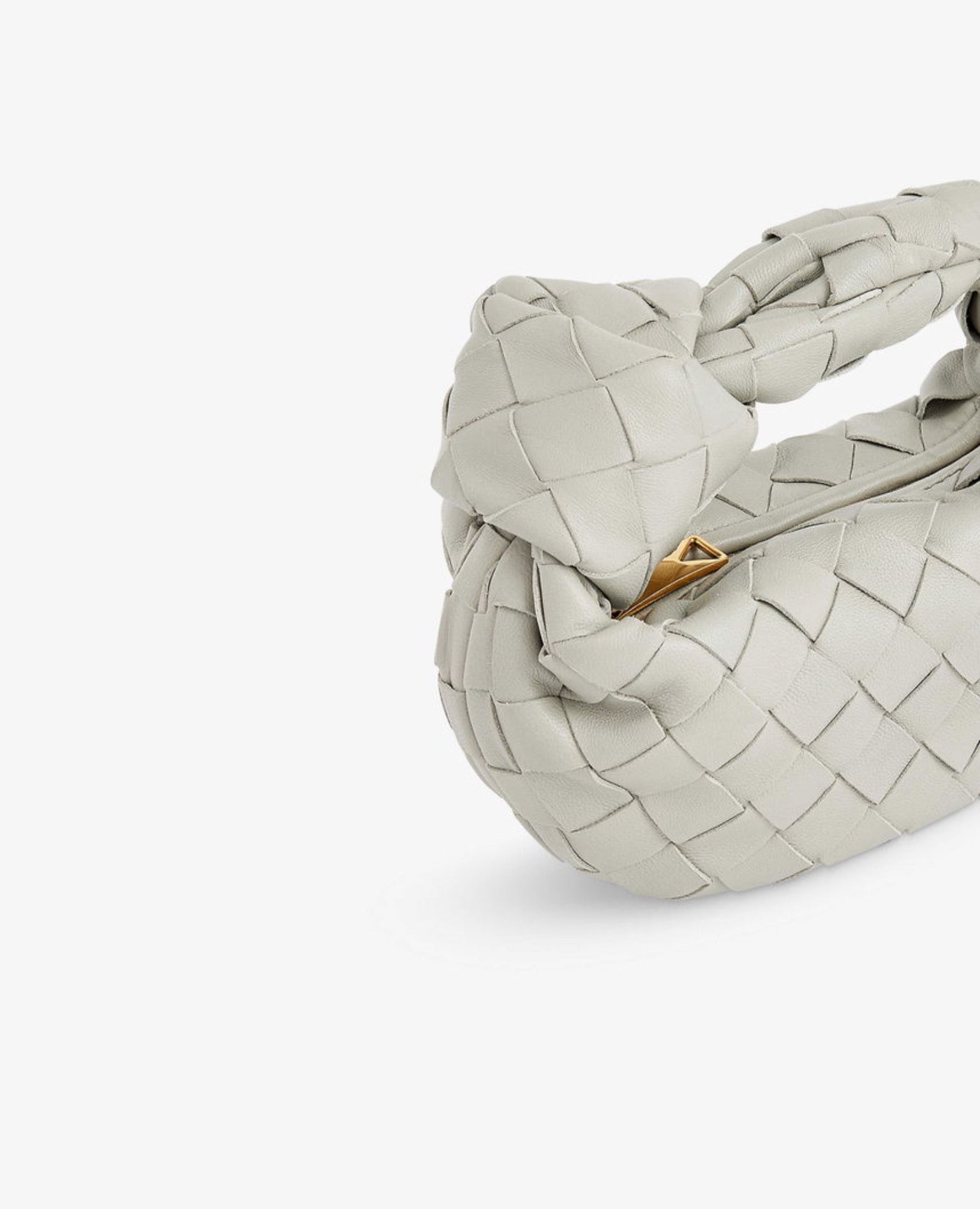Bottega Veneta Candy Jodie Intrecciato-Weave Leather Top-Handle Bag