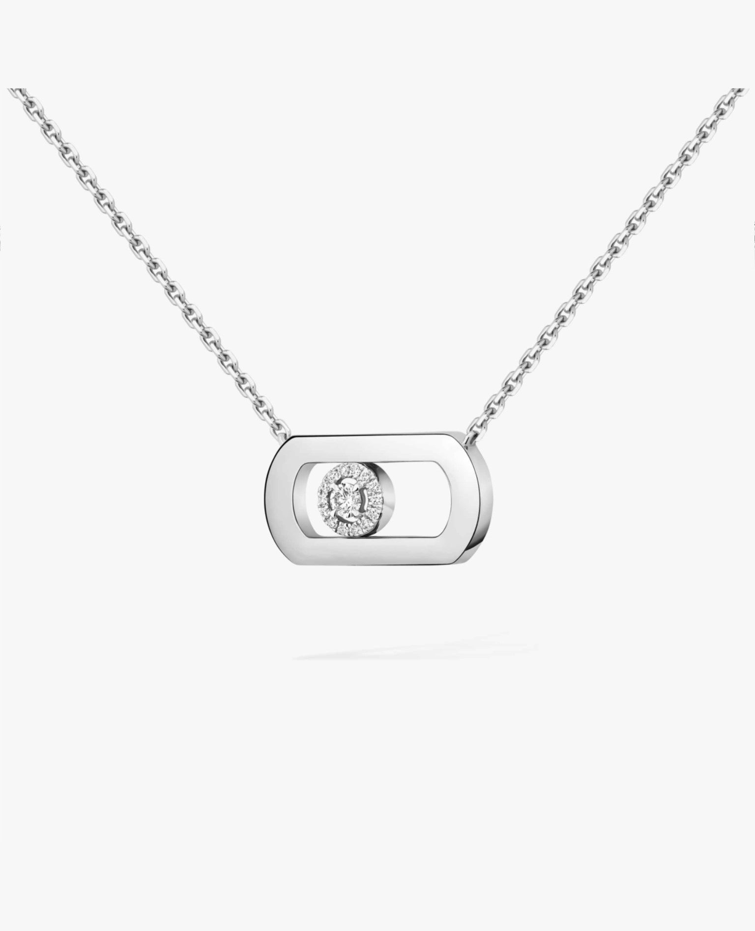 Messika Messika So Move White Gold Diamond Necklace