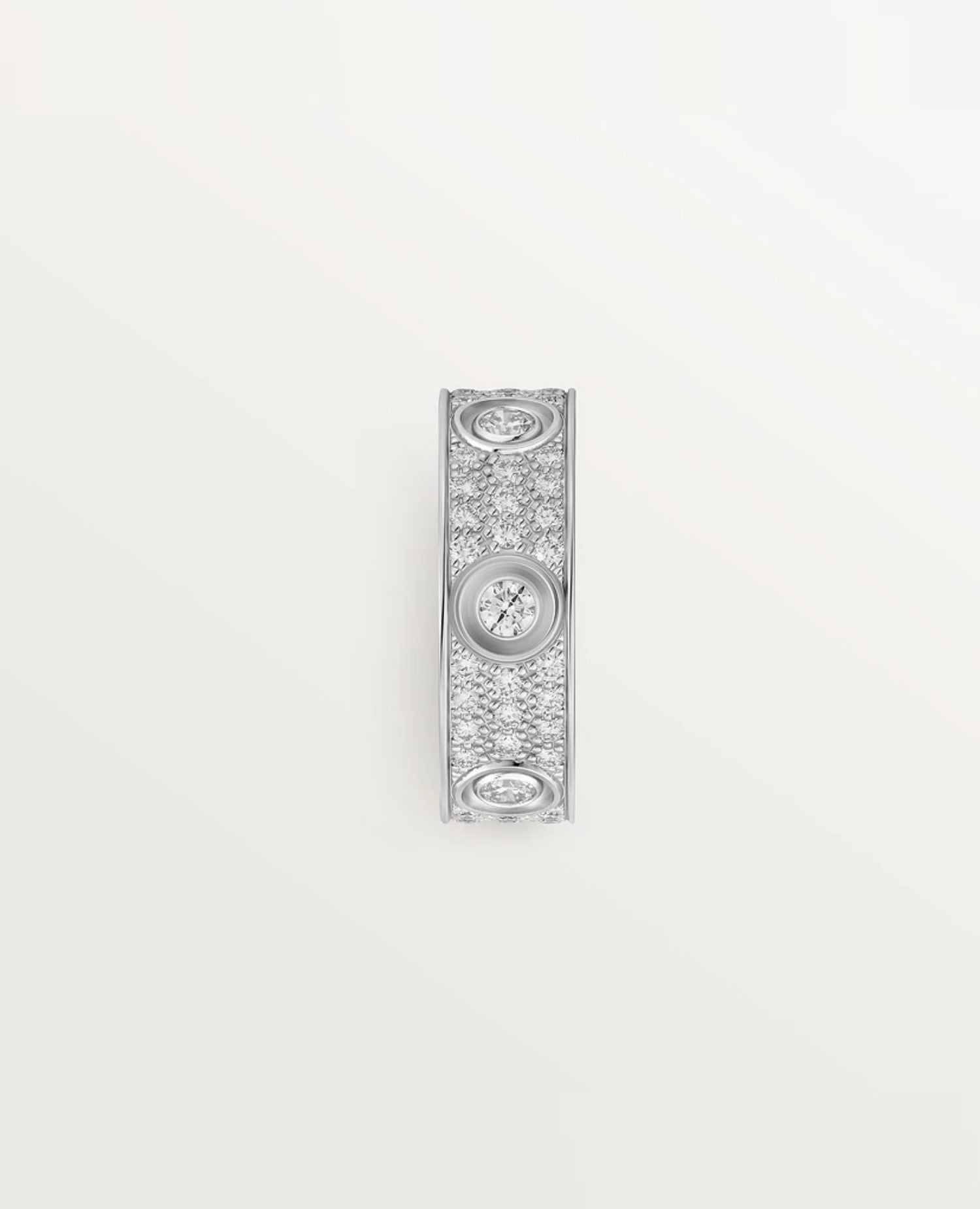 Cartier Love Ring, Diamond-Paved