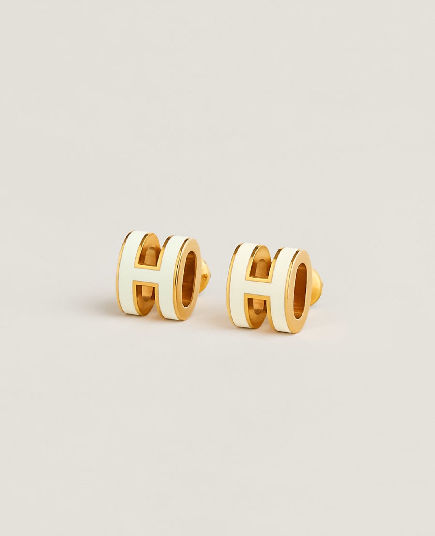 Hermès Mini Pop H Earrings