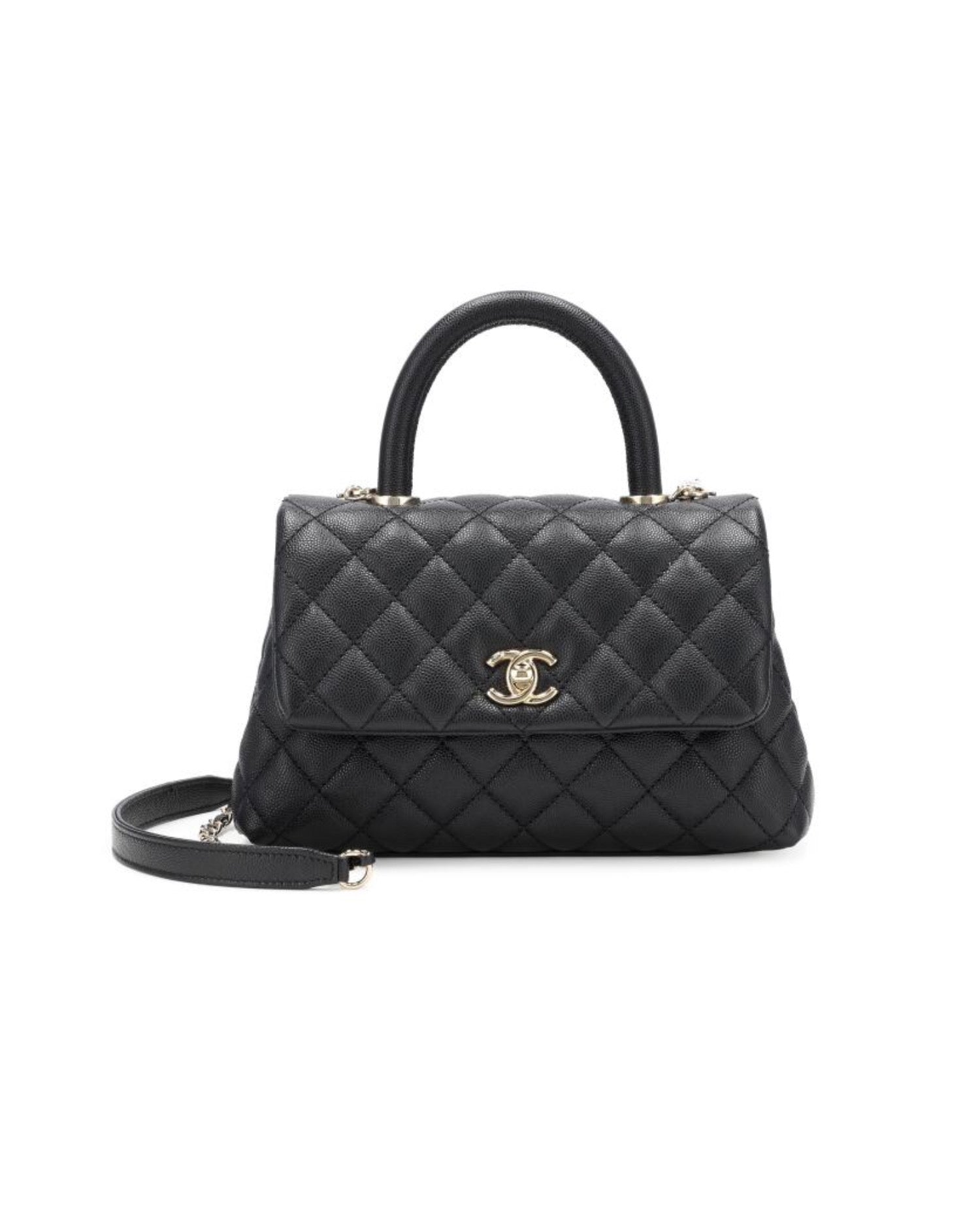 Coco Flap Bag With Top Handle