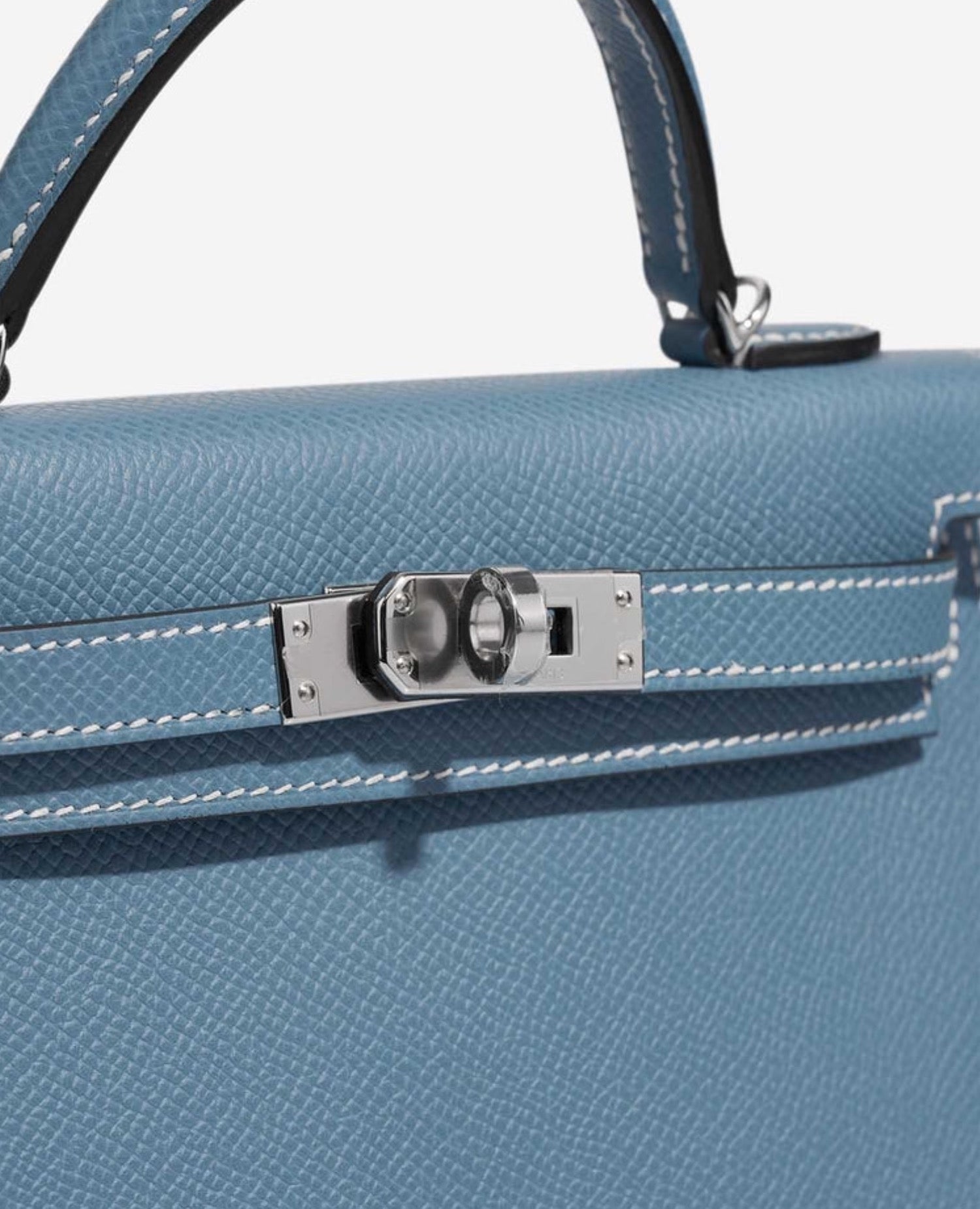 Hermès Kelly Mini Epsom Bleu Jean