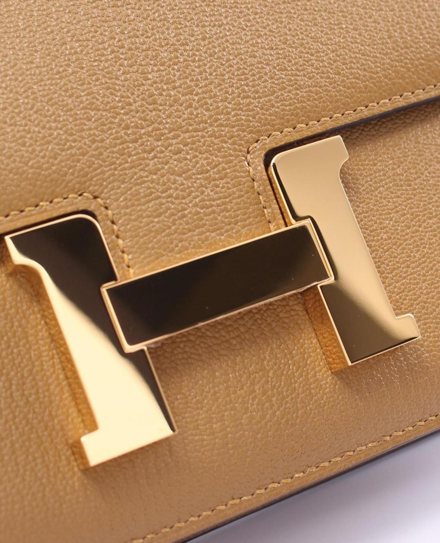 Hermès Constance 18 Epsom Marron Gold