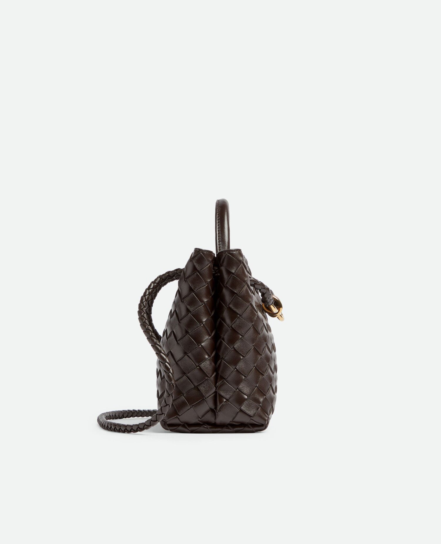 Bottega Veneta Small Andiamo Brown