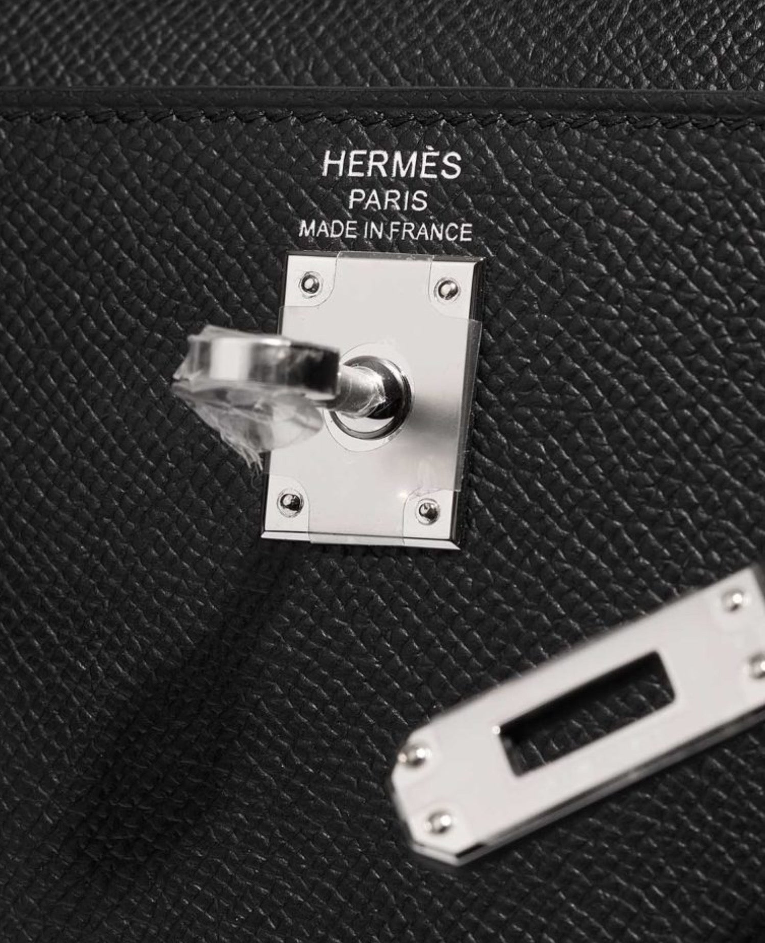 HMS Kelly 25 Epsom Black Silver Hardware