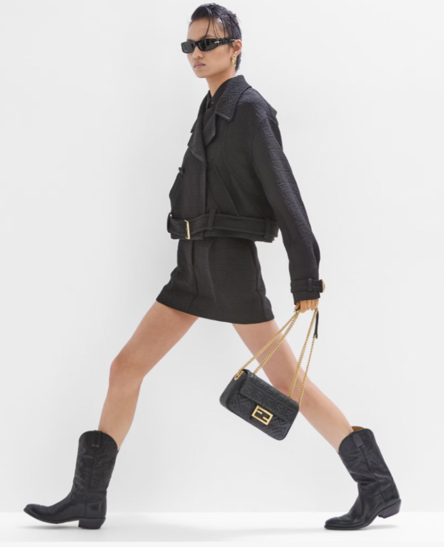 Fendi Baguette Chain Midi