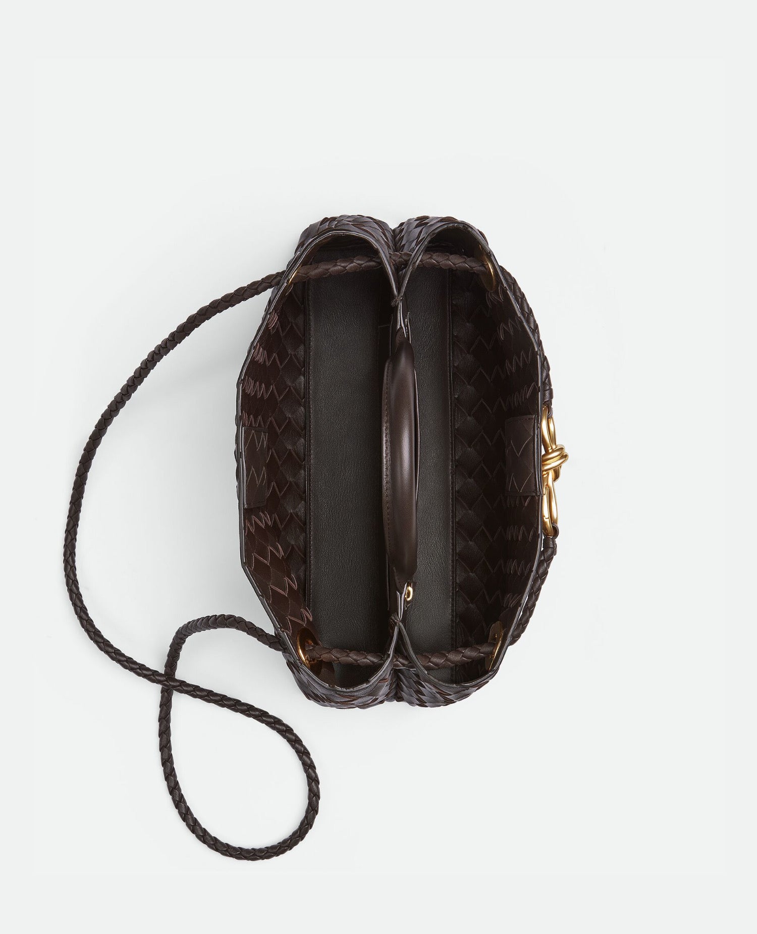 Bottega Veneta East-West Andiamo Brown