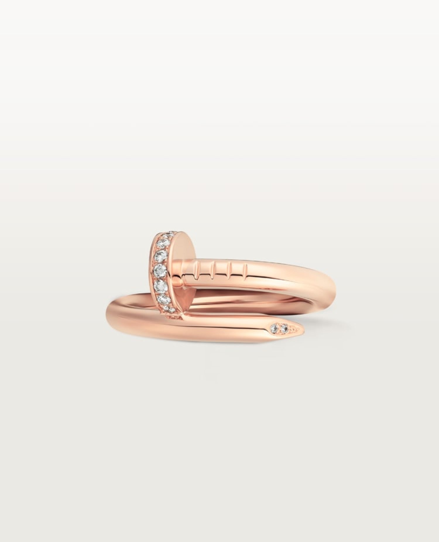 Cartier Juste Un Clou Ring, Classic Model, Diamonds