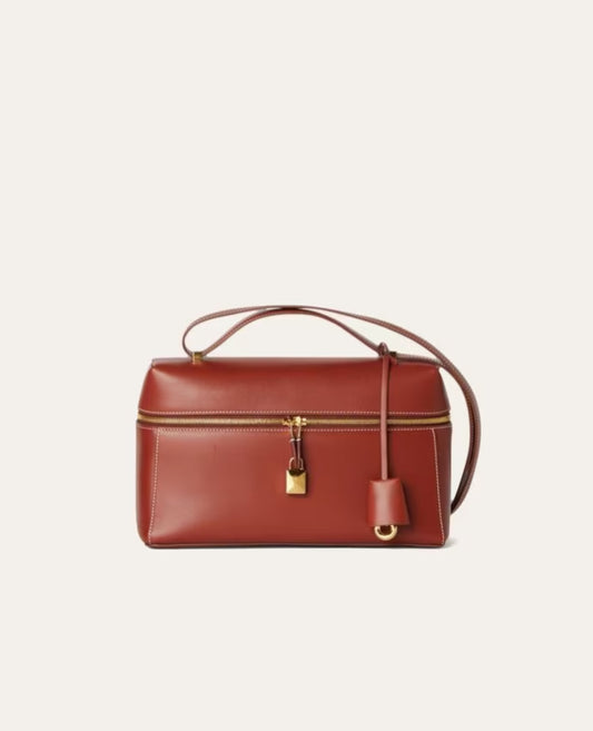 Loro Piana Extra Bag L27 Deep Kummel