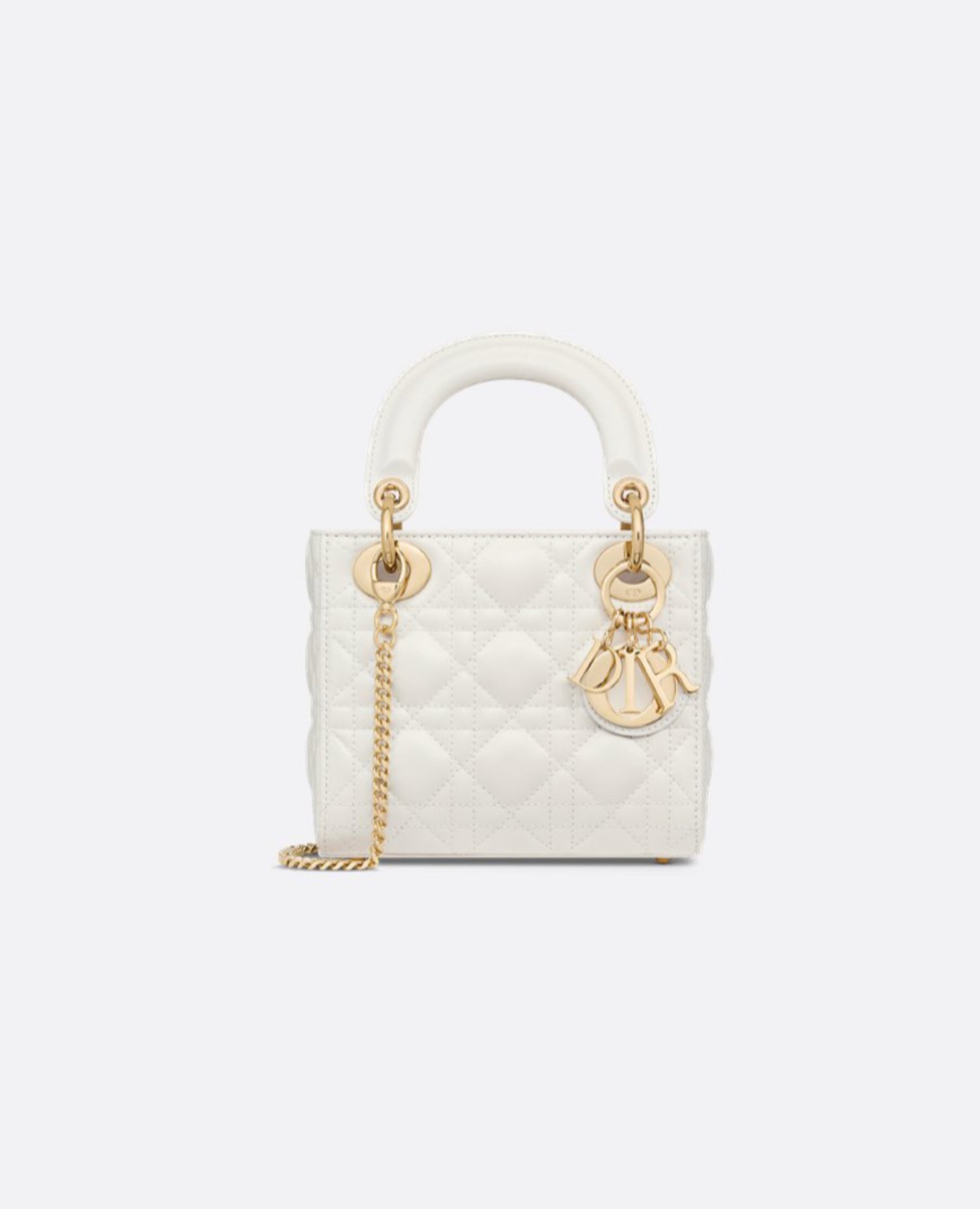 Christian Dior Mini Lady Dior Bag Latte