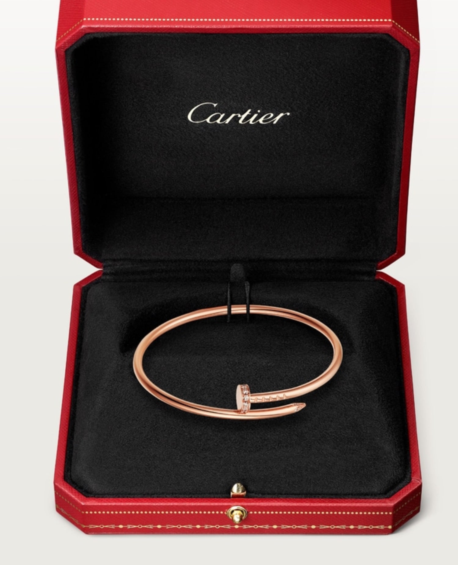 Cartier Just Un Clou Bracelet, Small Model, Diamonds