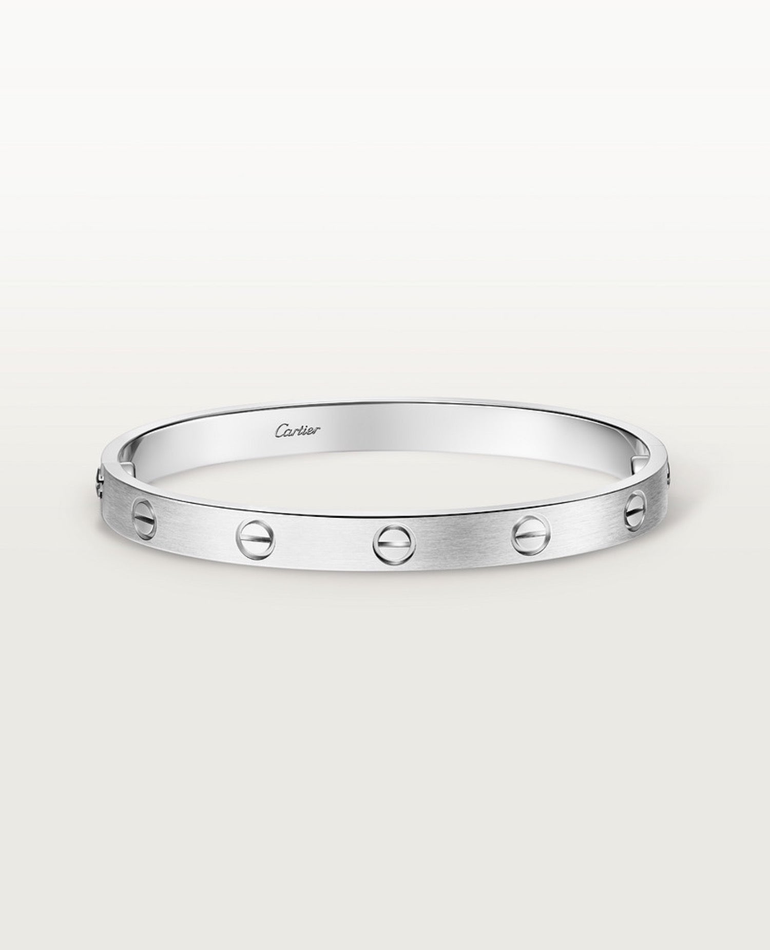 Cartier Love Bracelet, Classic Model, Brushed