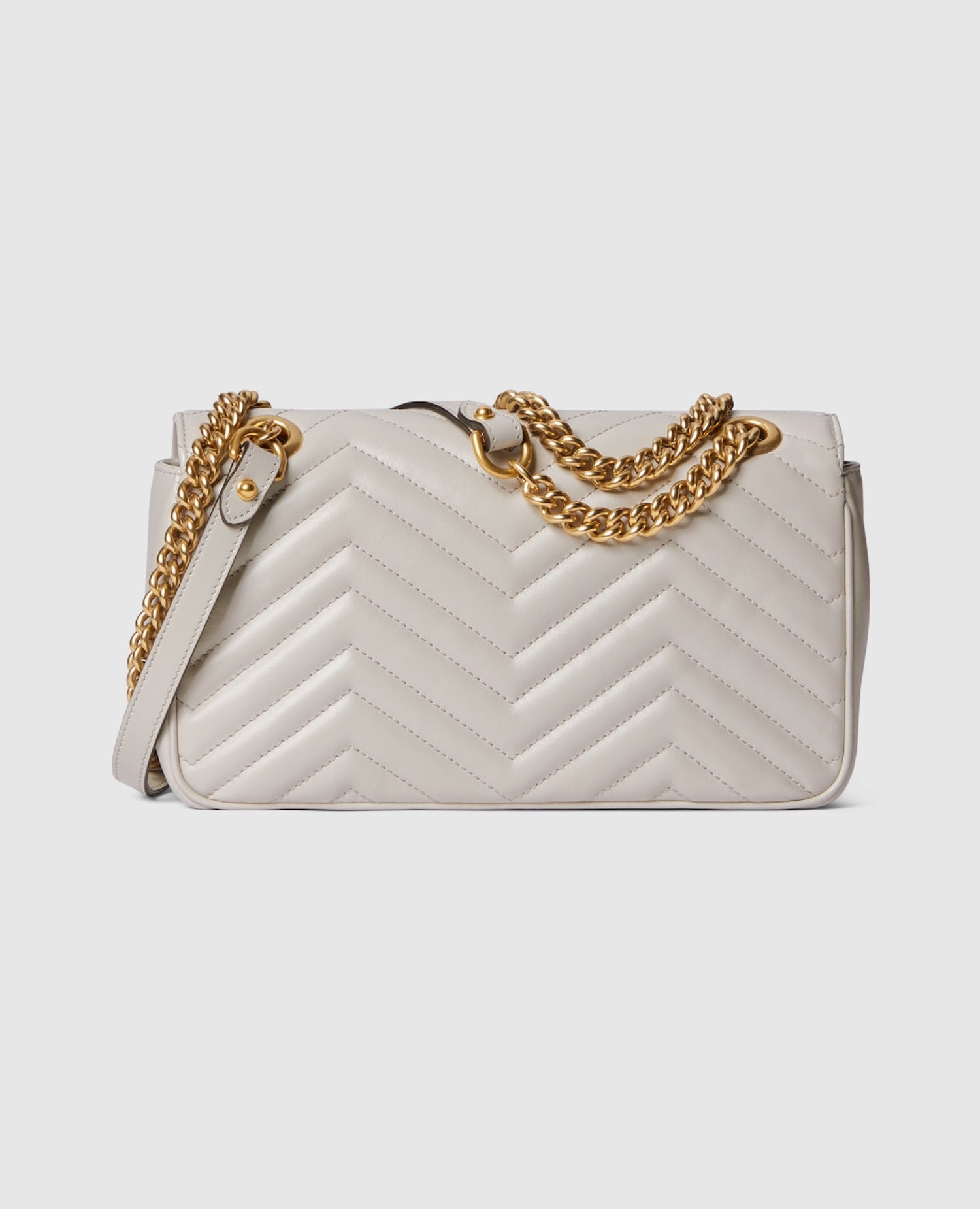 Gucci GG Marmont Small Shoulder Bag White