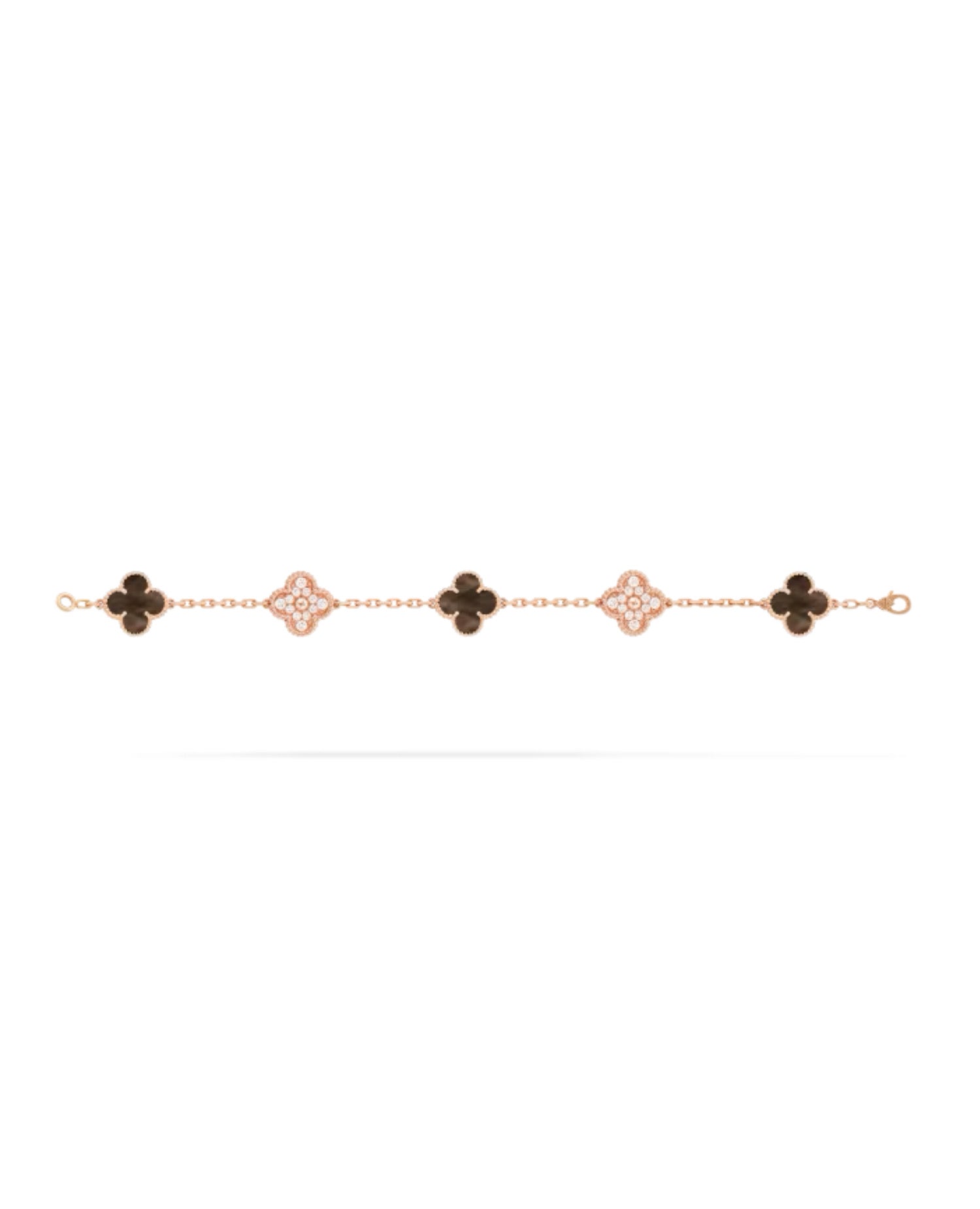 Van Cleef Vintage Alhambra Bracelet, 5 motifs