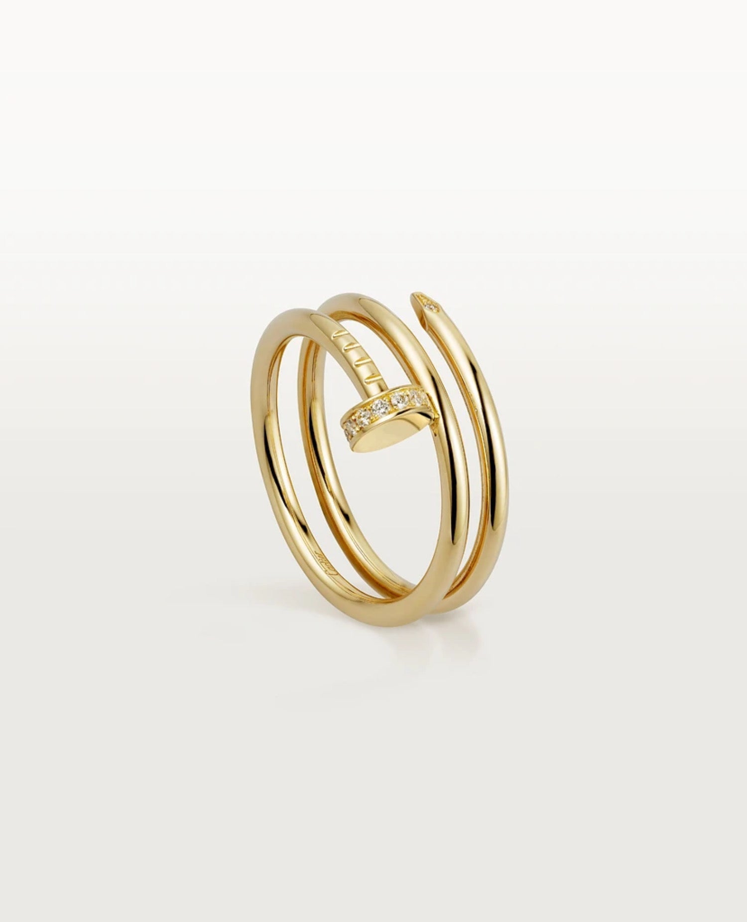 Cartier Anel Juste un Clou Ring, duplo, diamantes