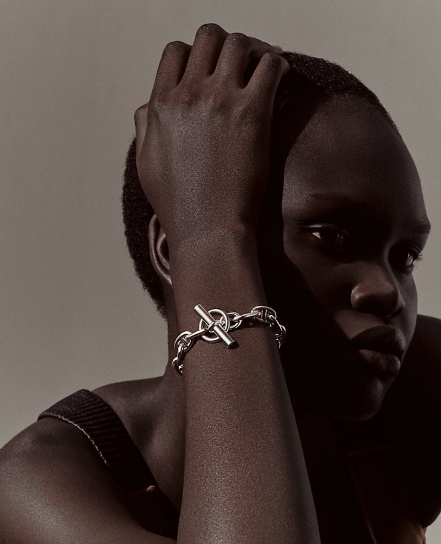 Hermès Chaine d'ancre bracelet, medium model